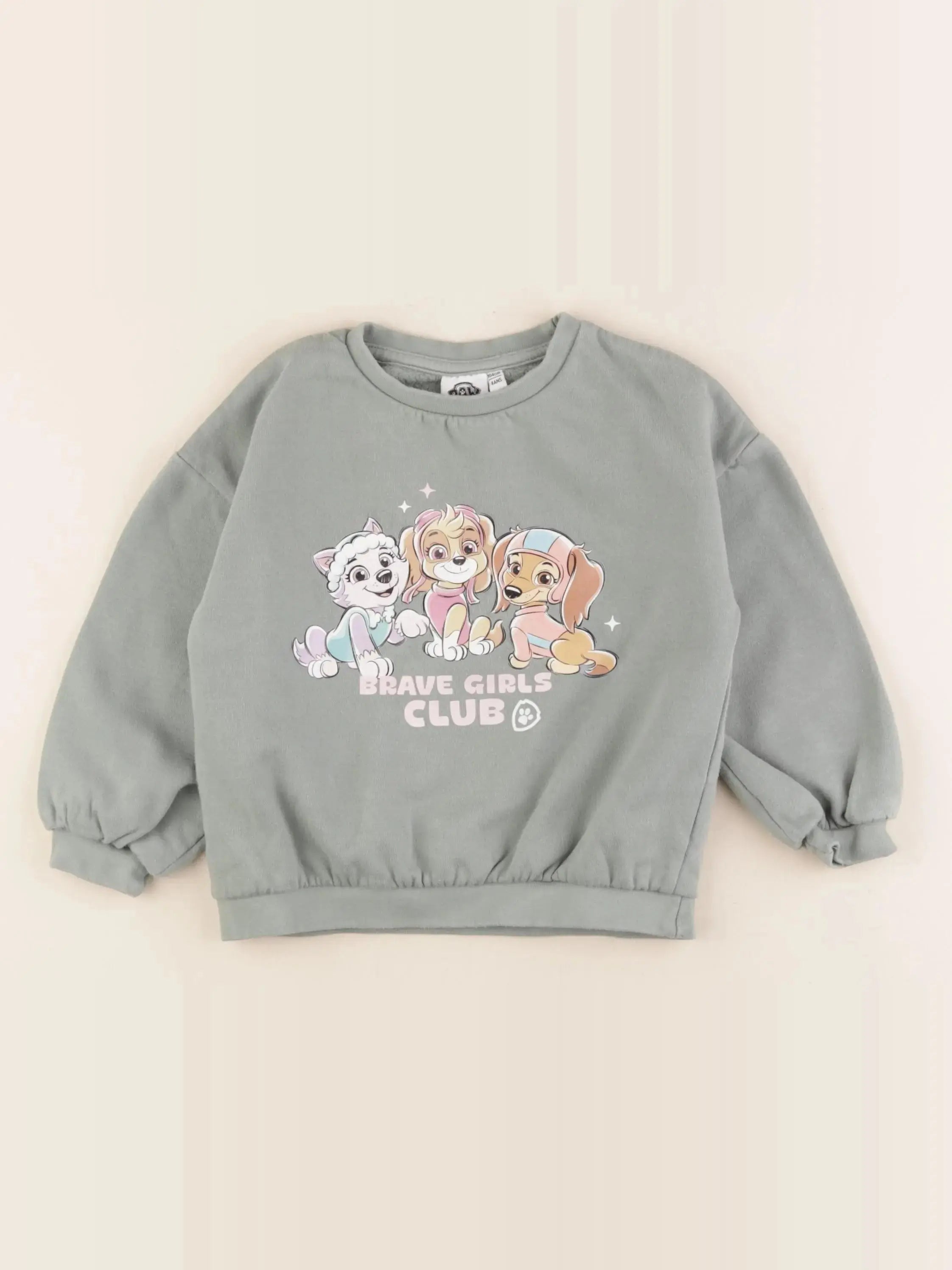 Vertbaudet - sweat vert - 4 ans