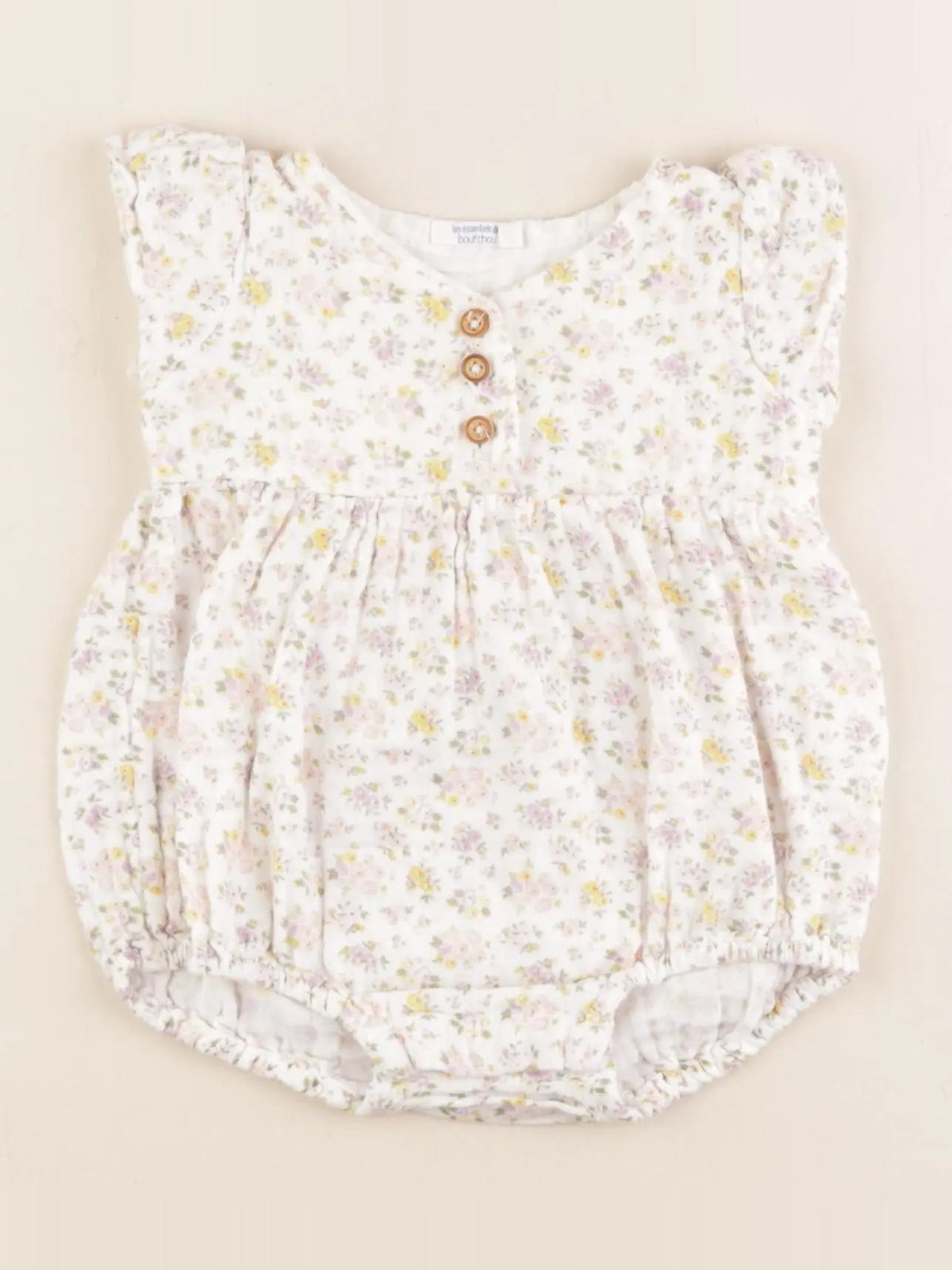 Boutchou - combinaison multicolore - 6 mois