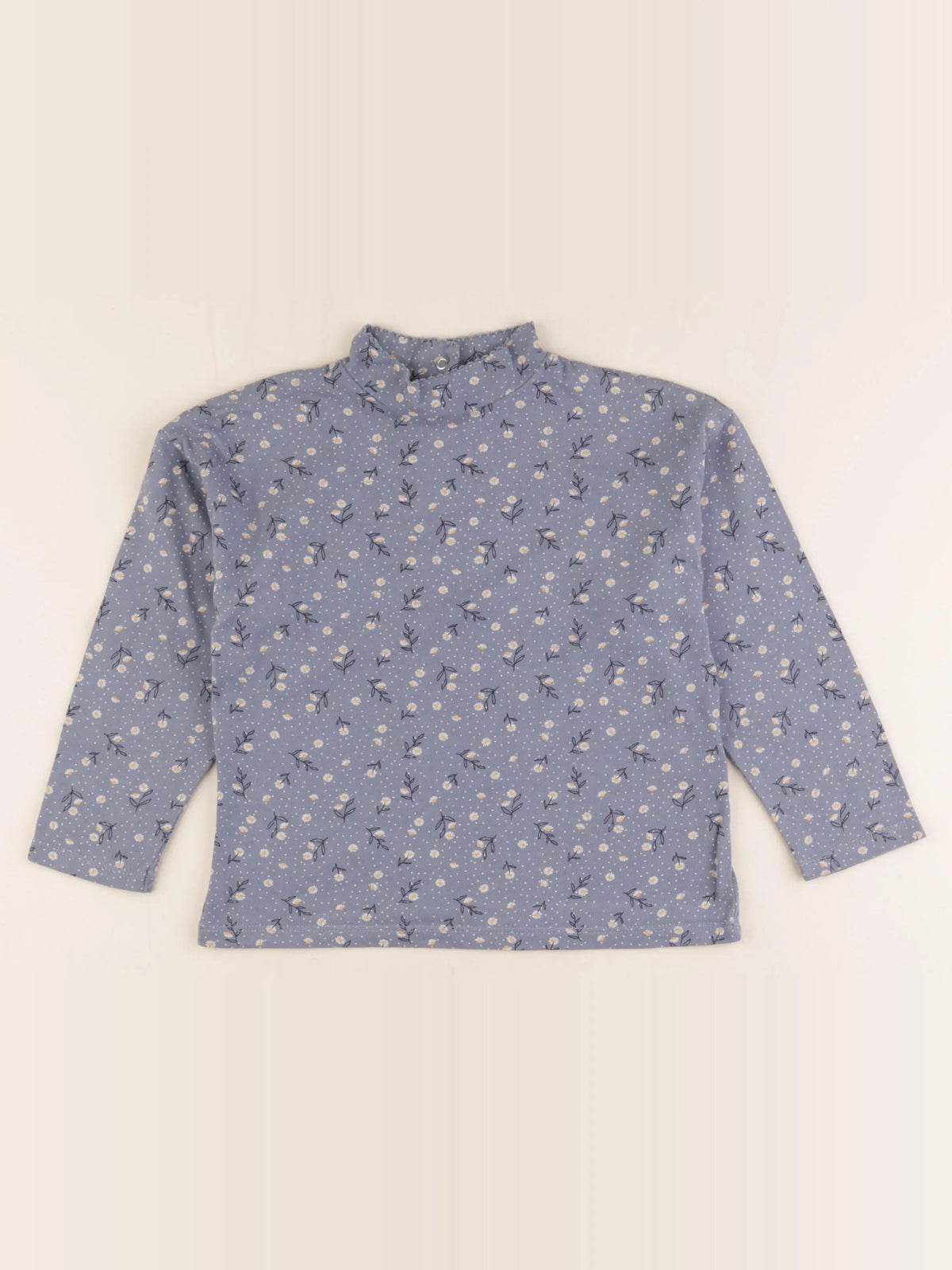 Vertbaudet - sous-pull bleu - 6 ans