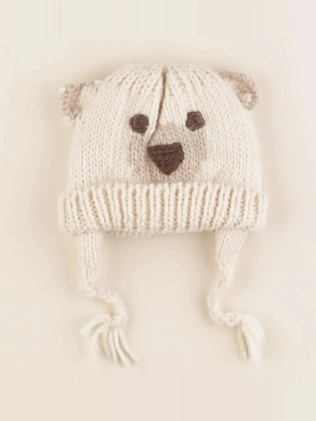 Vertbaudet - bonnet beige - 3/6 mois