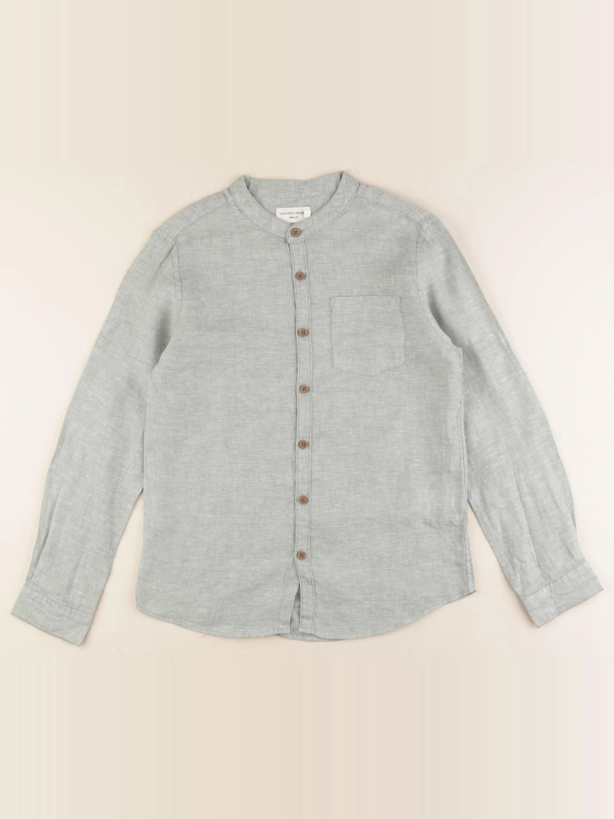 Monoprix - chemise vert - 12 ans
