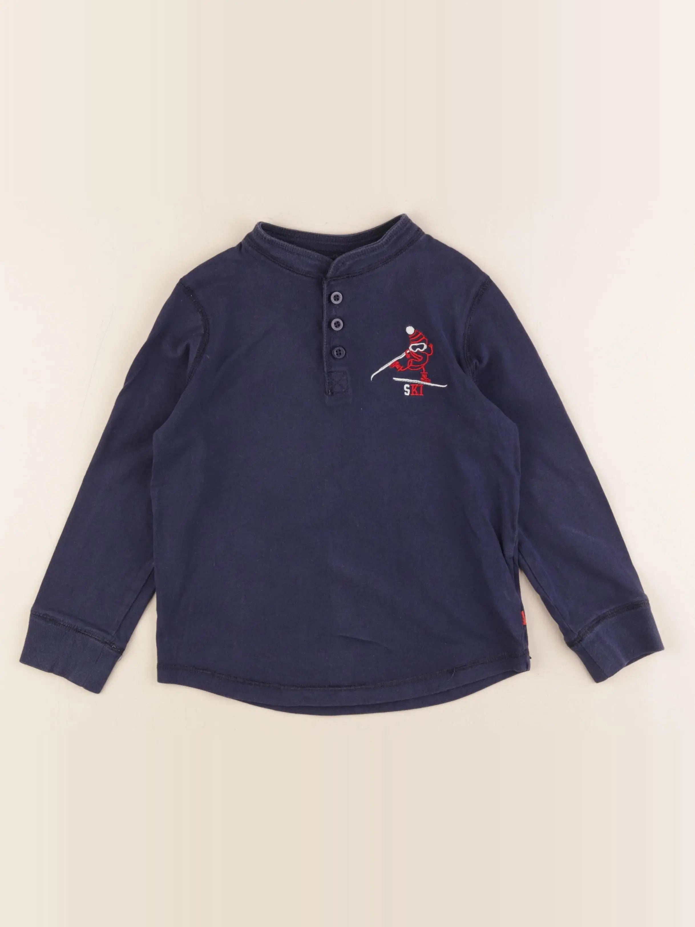 Okaidi - tee-shirt bleu - 5 ans