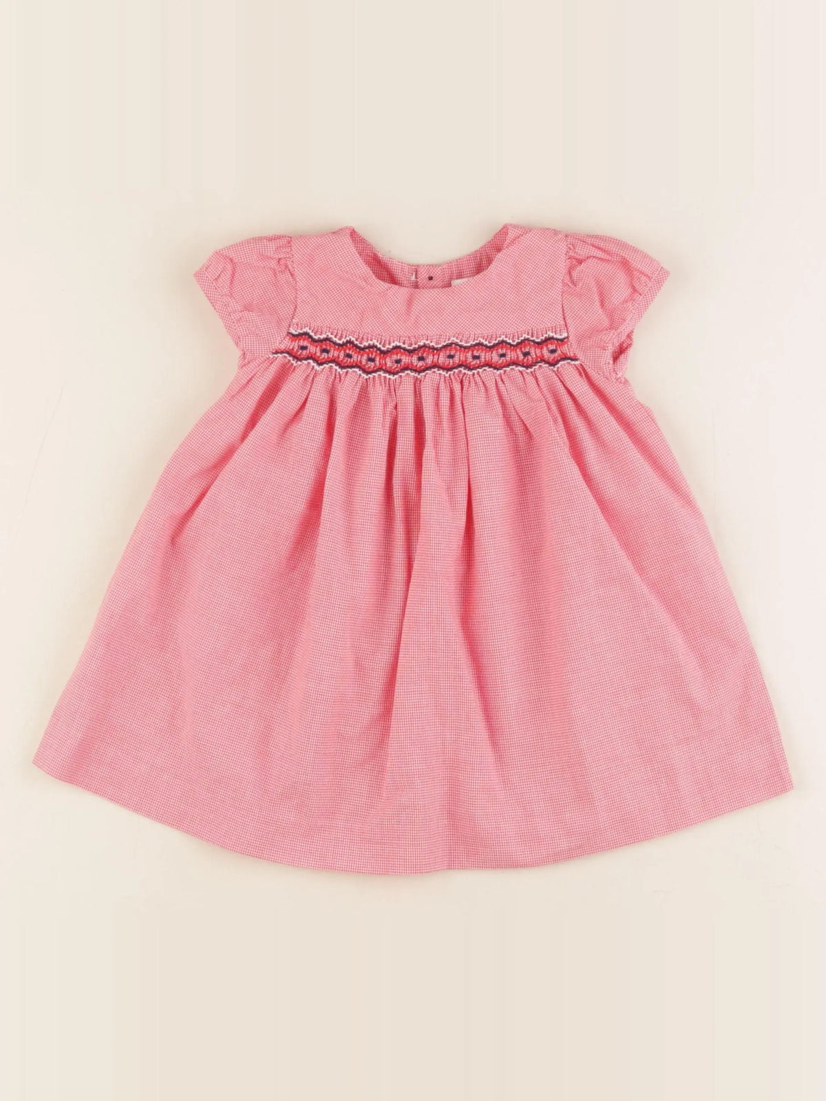 Jacadi - robe rose - 6 mois