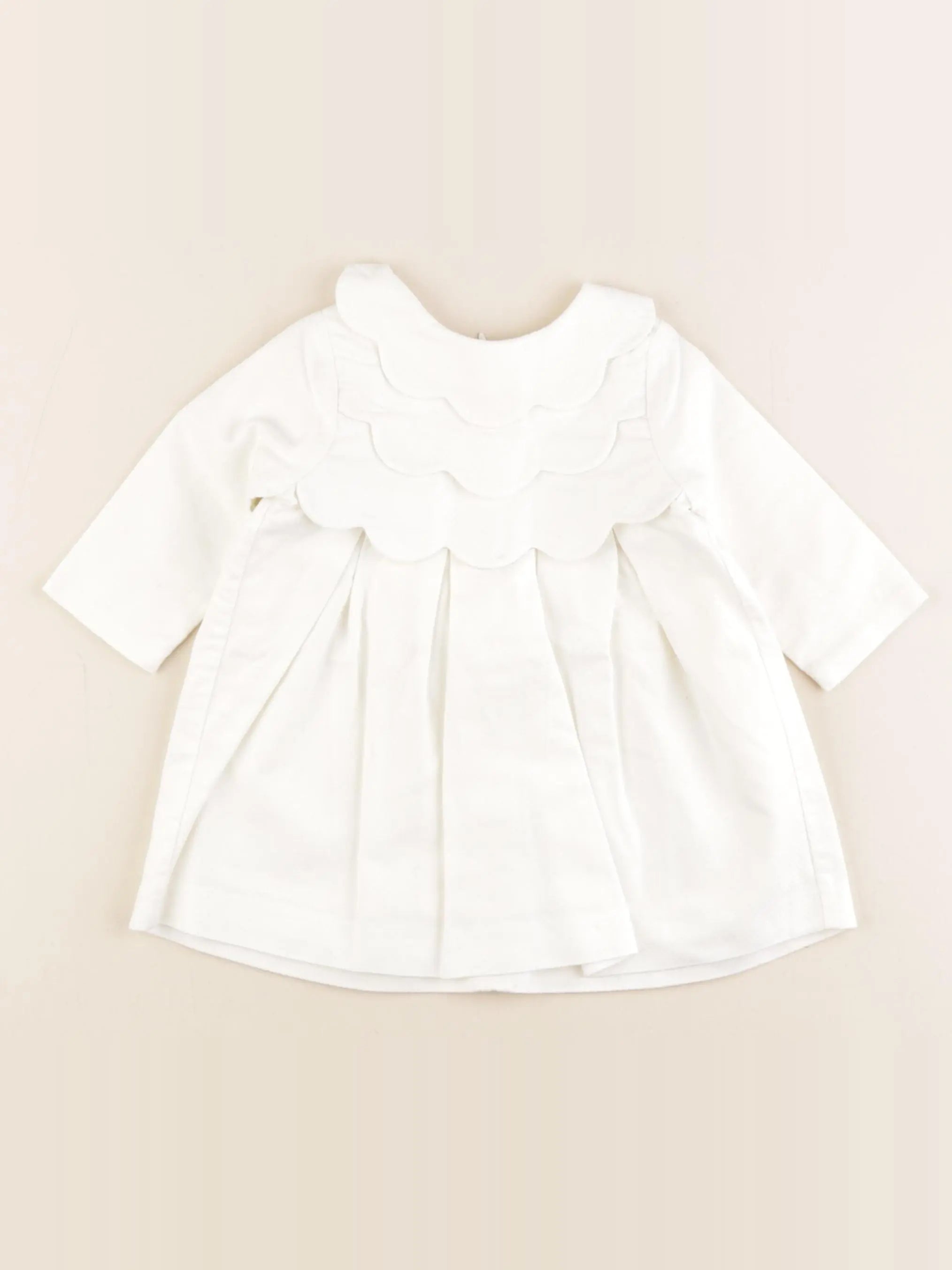Jacadi - robe blanc - 6 mois