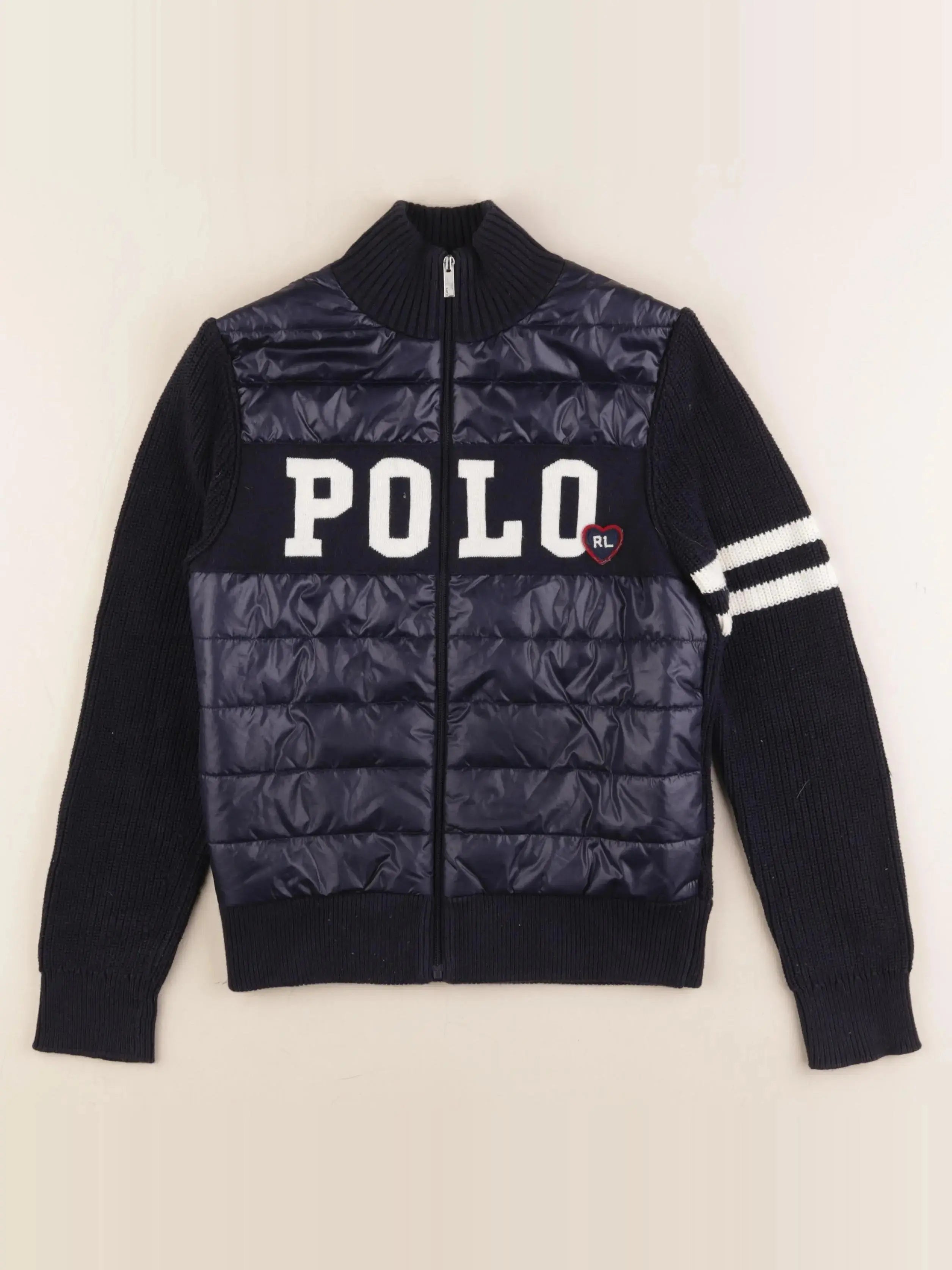 Ralph Lauren - gilet bleu - 8/10 ans