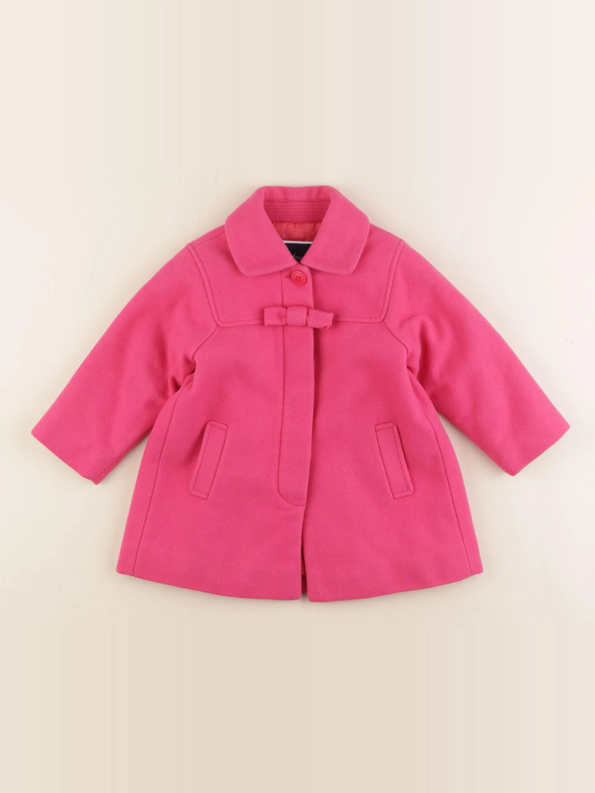 Jacadi - manteau rose - 18 mois