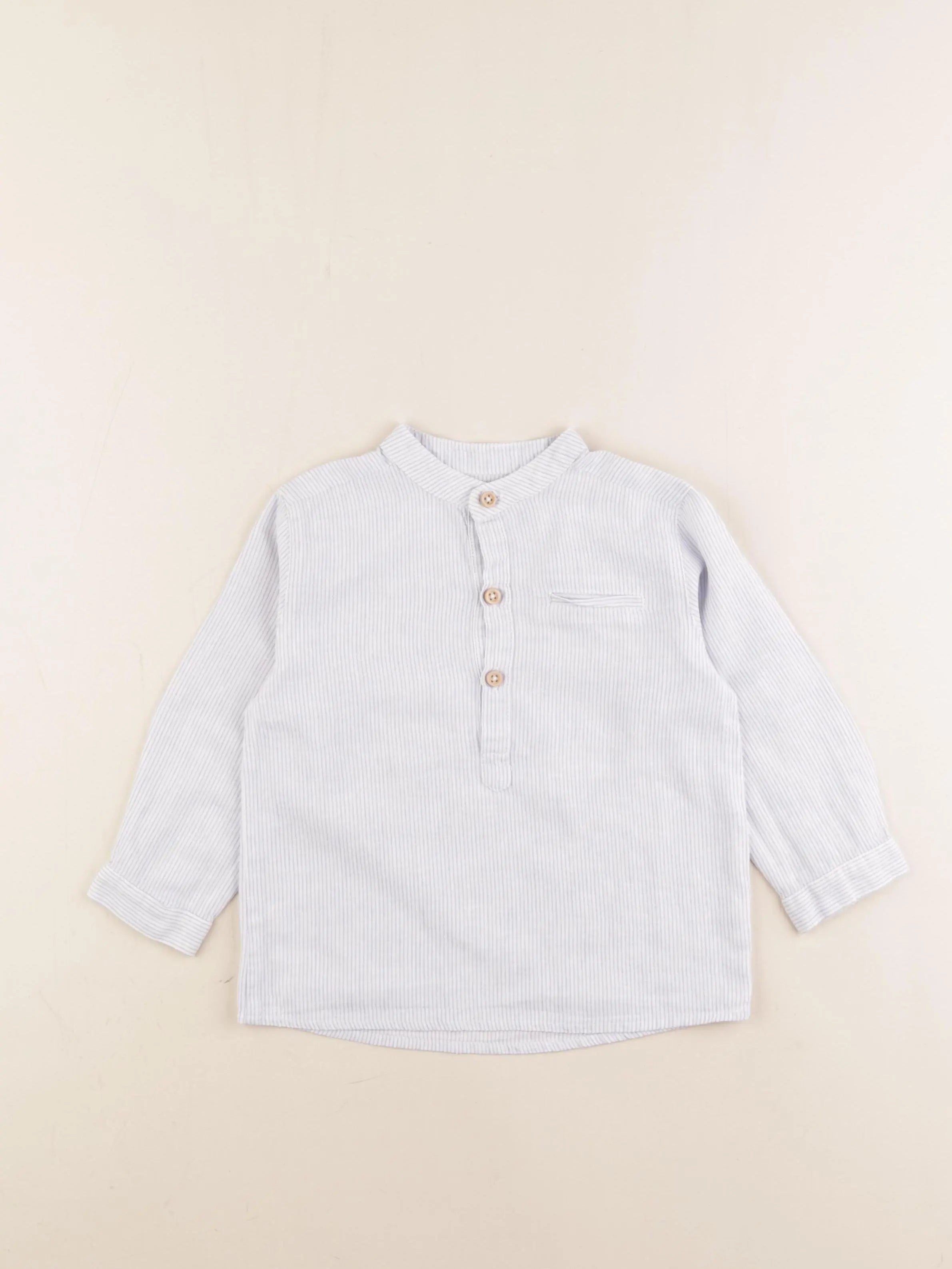 Boutchou - chemise blanc - 24 mois