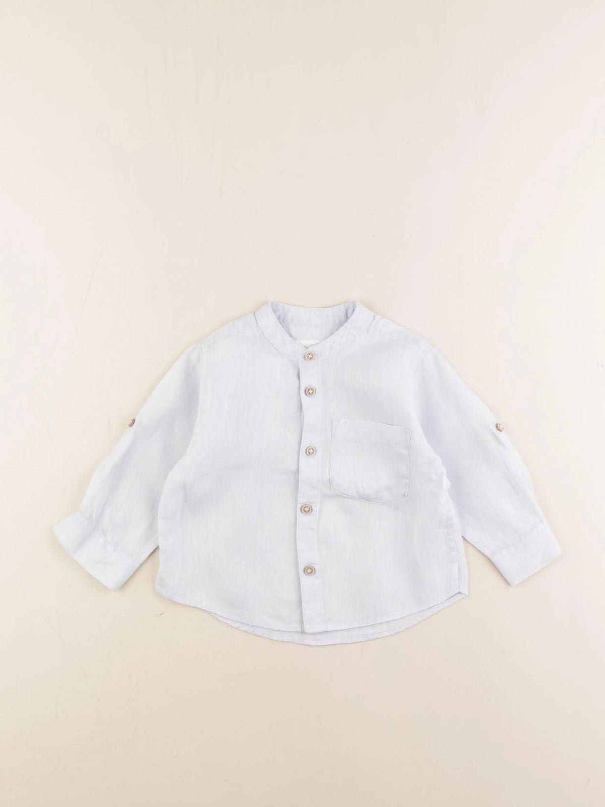 Zara - chemise bleu - 9/12 mois