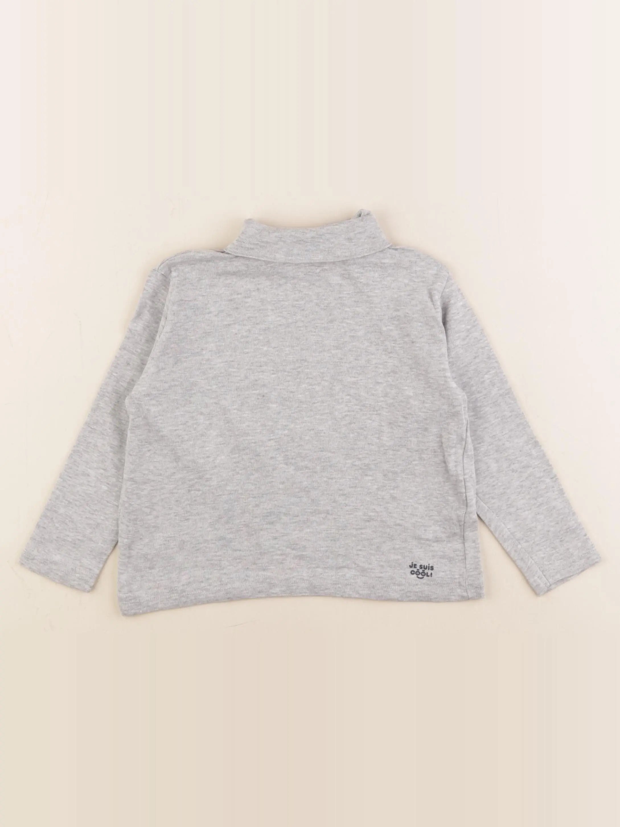 Vertbaudet - sous-pull gris - 3 ans