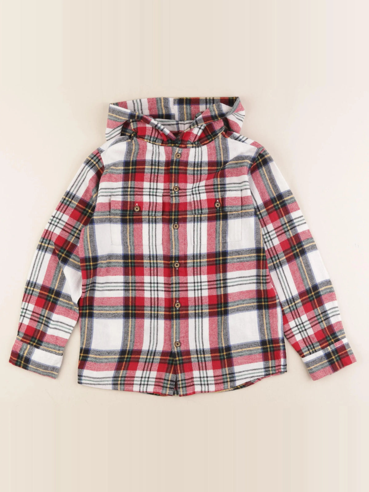 Buissonnière - chemise multicolore - 8/9 ans
