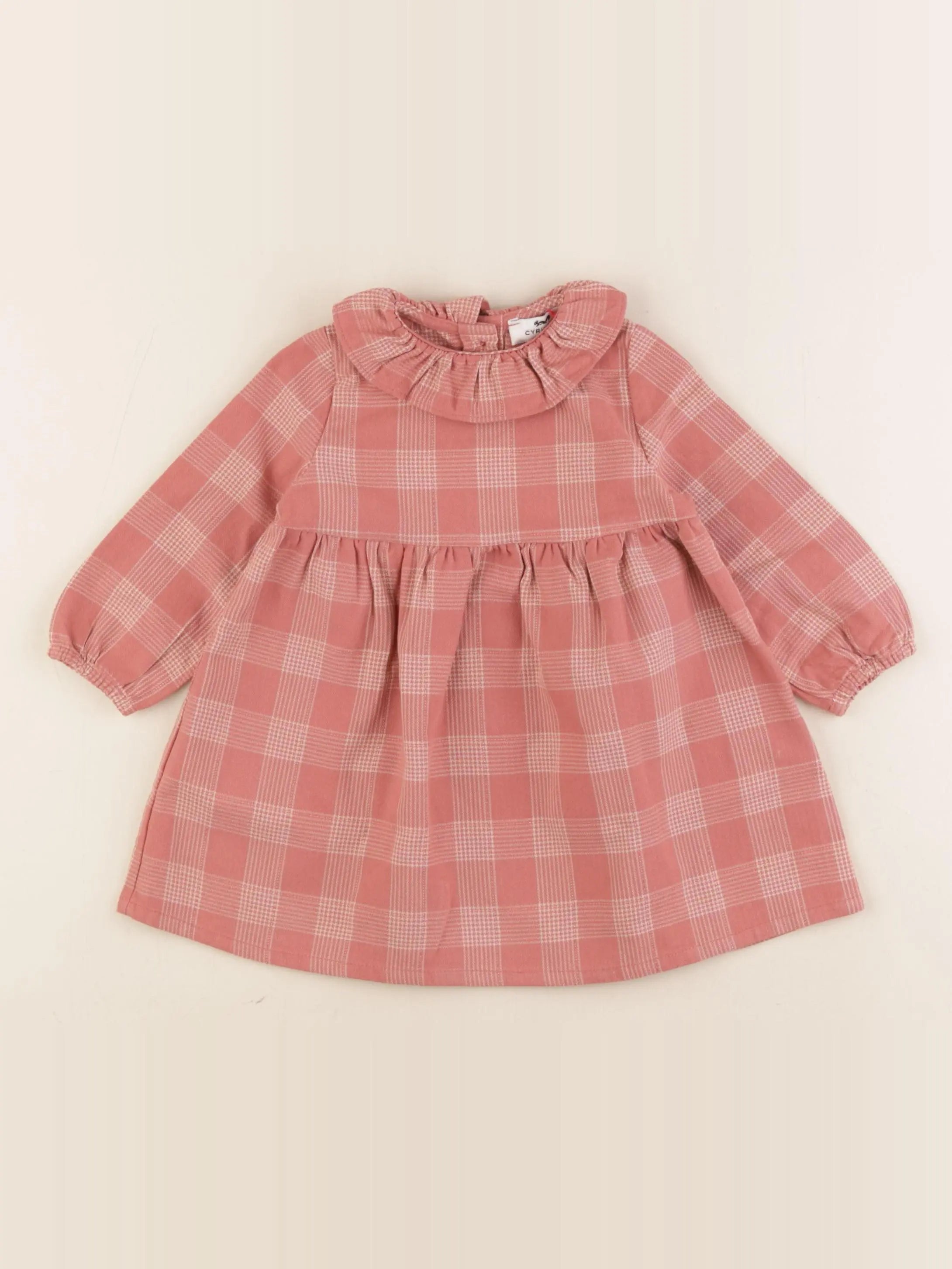 Cyrillus - robe rose - 6 mois