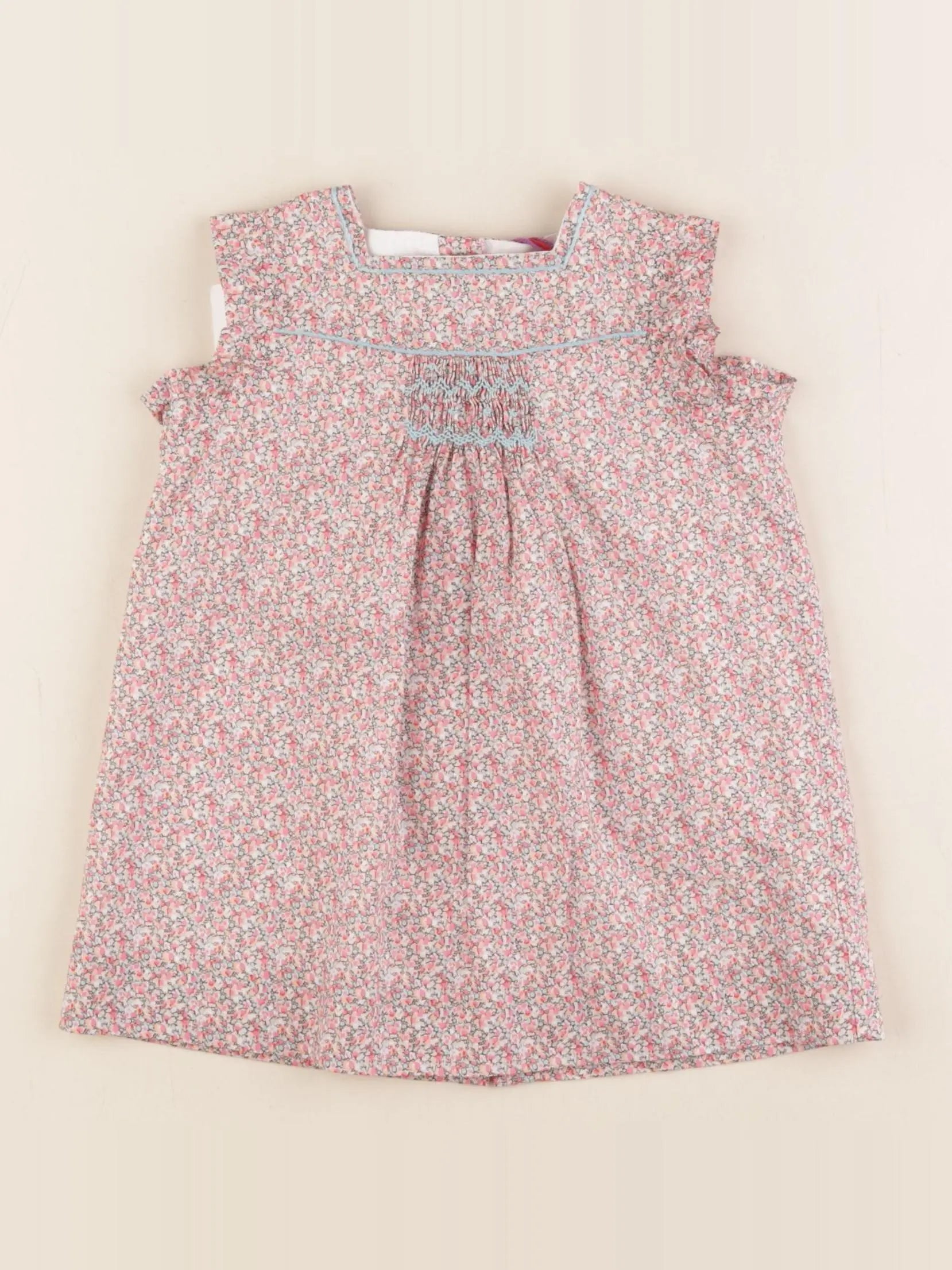 Cyrillus - robe rose - 6 mois