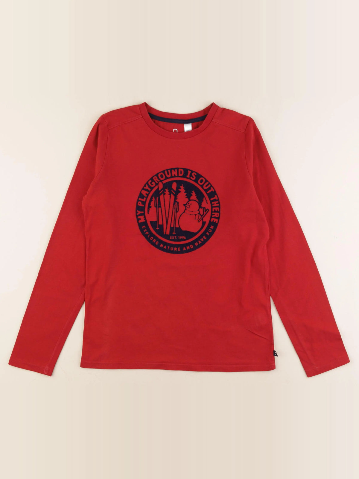 Okaidi - tee-shirt rouge - 12 ans