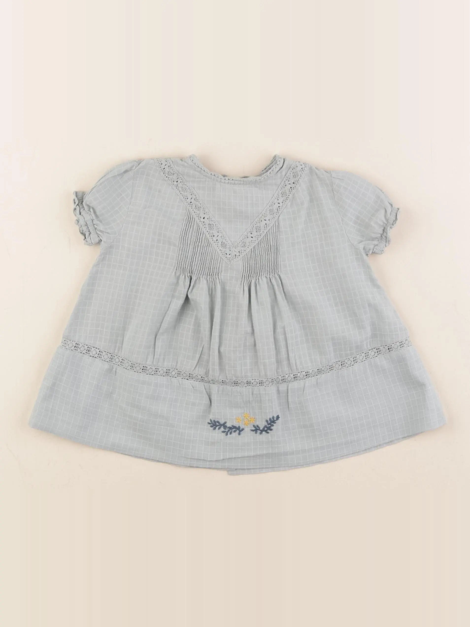 Cyrillus - robe vert - 3 mois