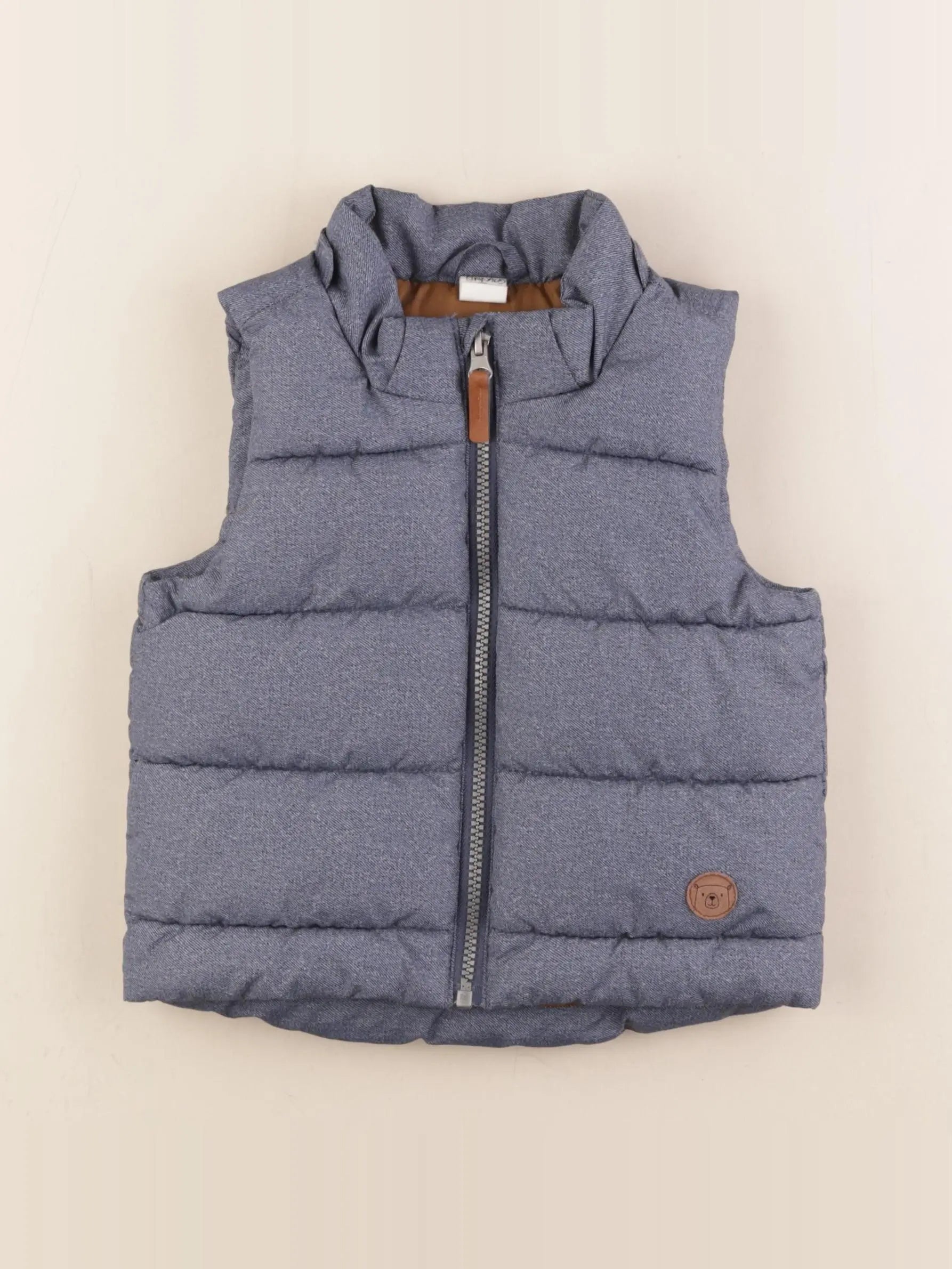 H&M - doudoune bleu - 12/18 mois