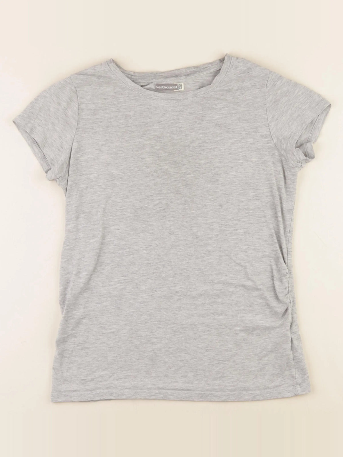 Vertbaudet - tee-shirt grossesse gris - 38 à 40