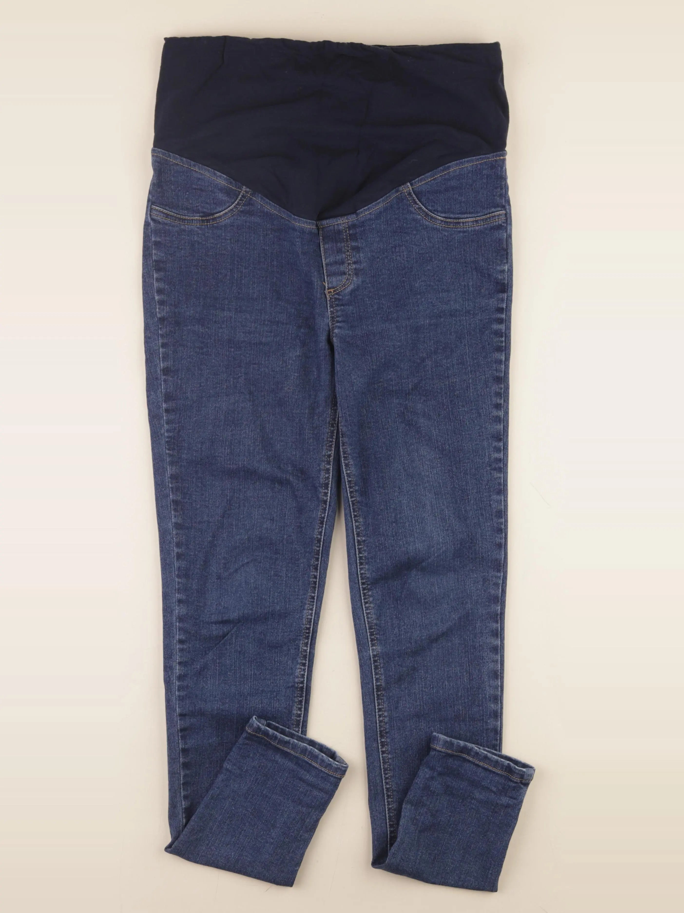 Vertbaudet - jean grossesse bleu - 38