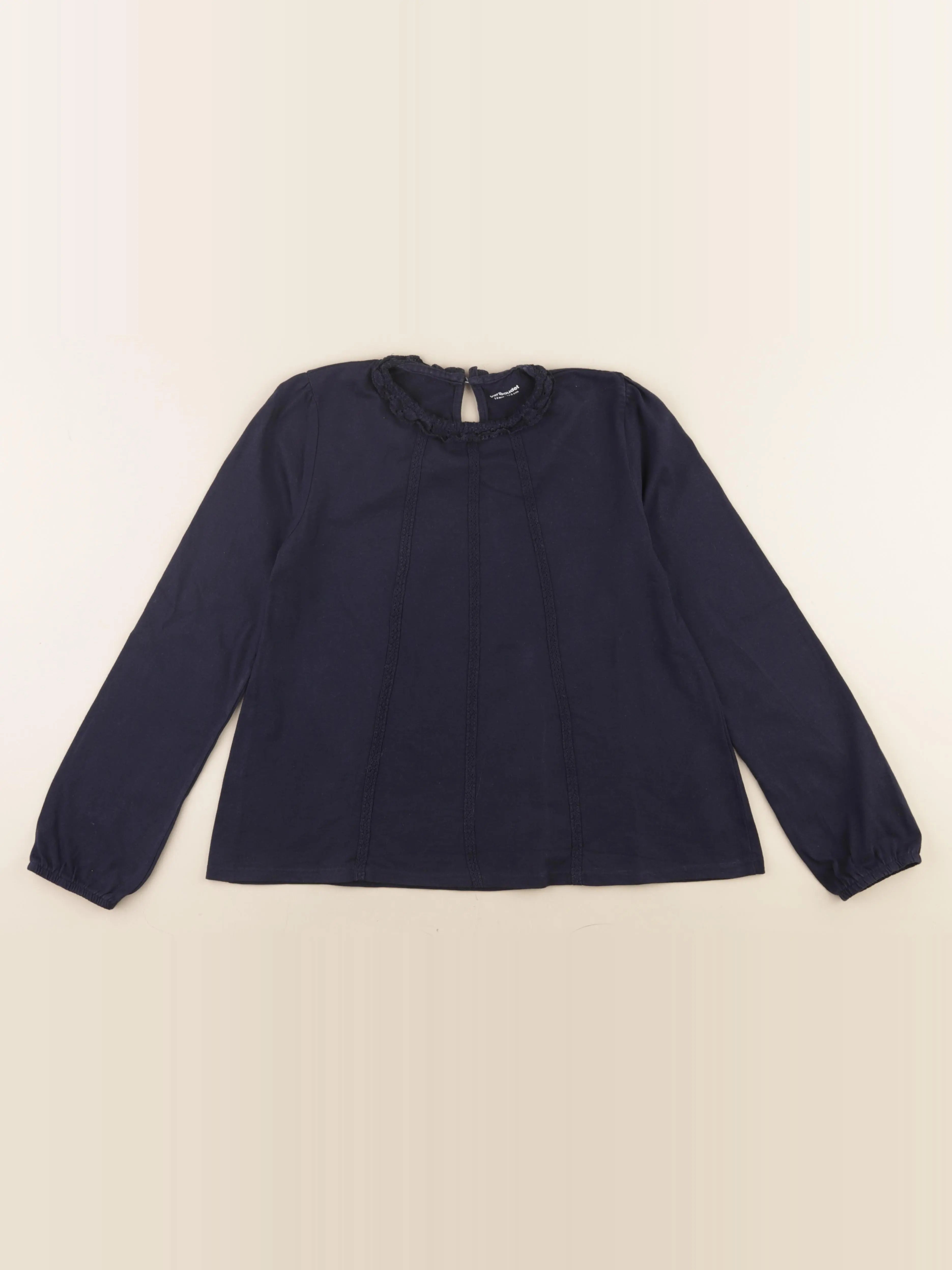 Vertbaudet - tee-shirt bleu - 12 ans