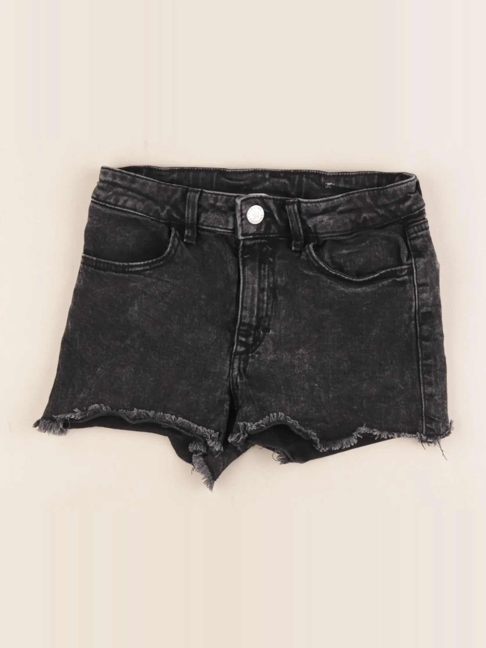 H&M - short noir - 8/9 ans