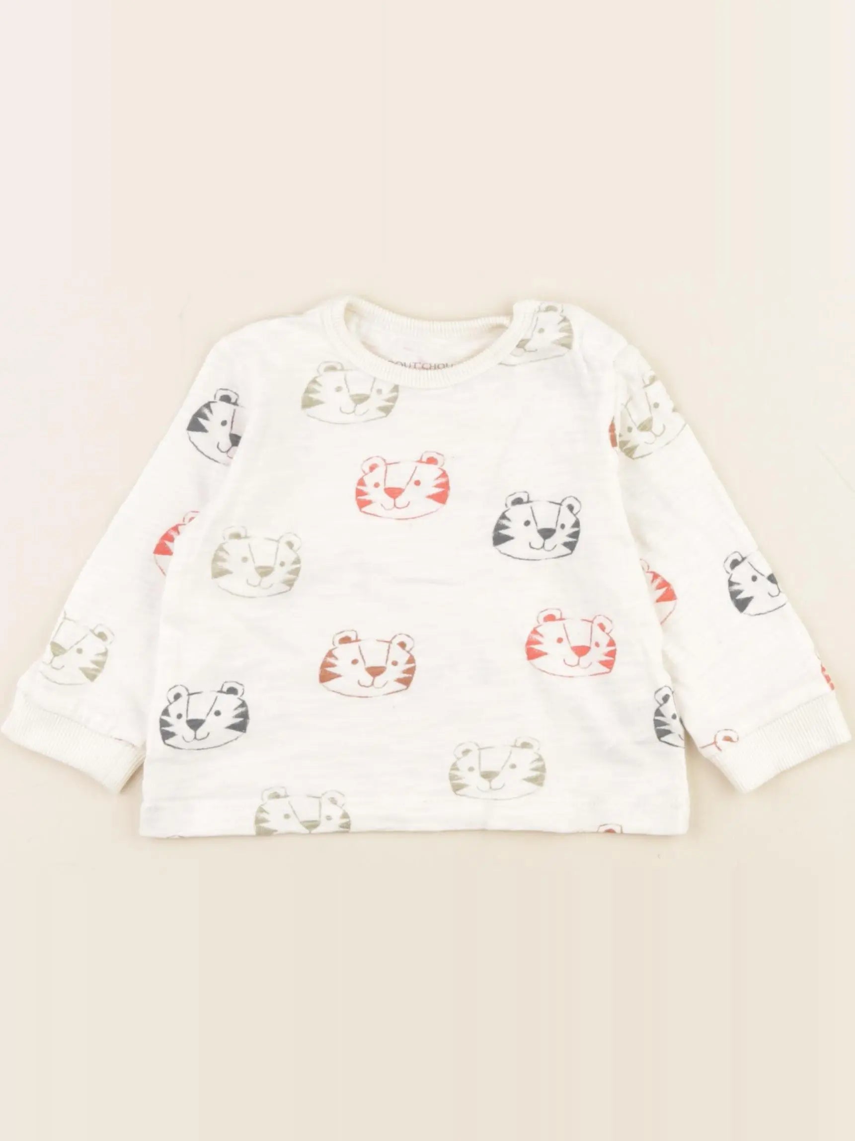 Boutchou - tee-shirt blanc - 9 mois