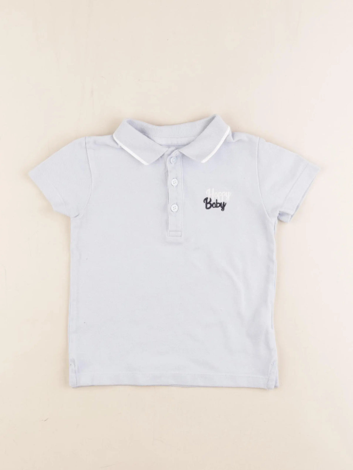 Boutchou - polo bleu - 36 mois