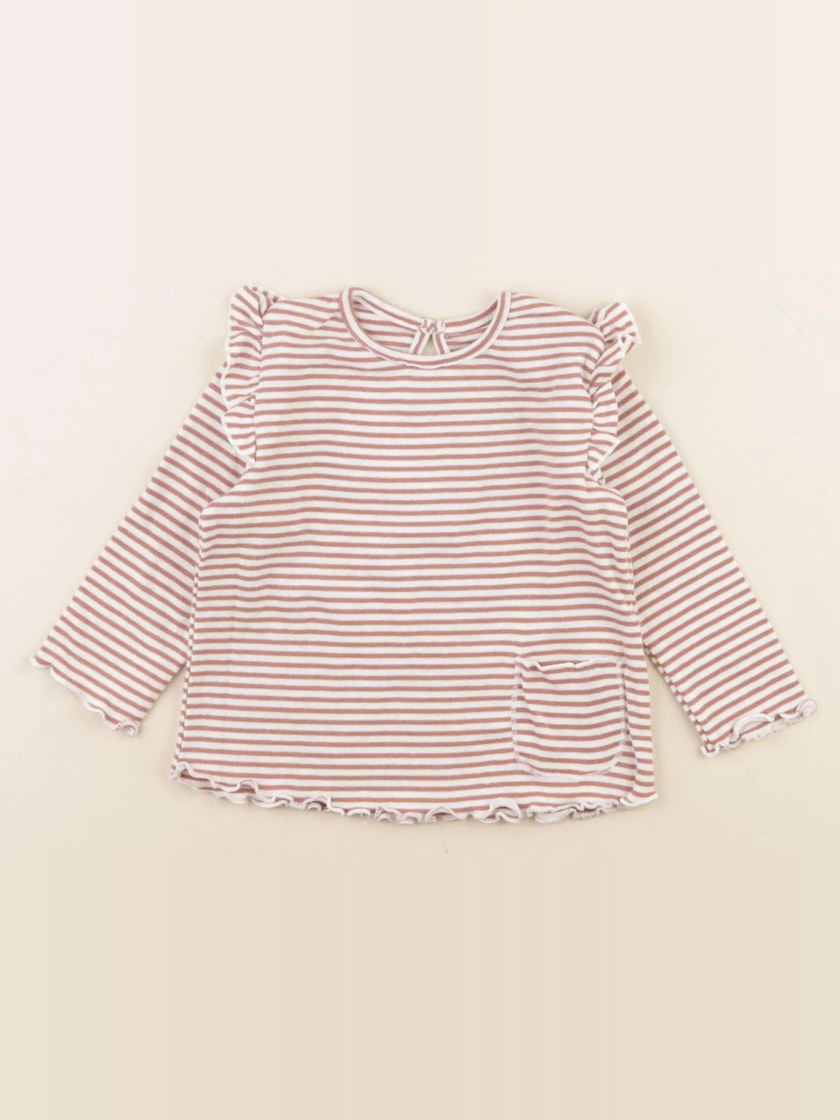 La Redoute - tee-shirt marron - 12 mois