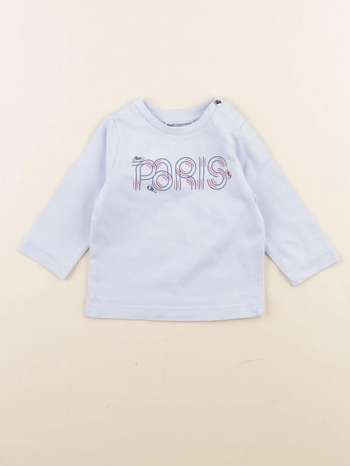 Jacadi - tee-shirt bleu - 6 mois