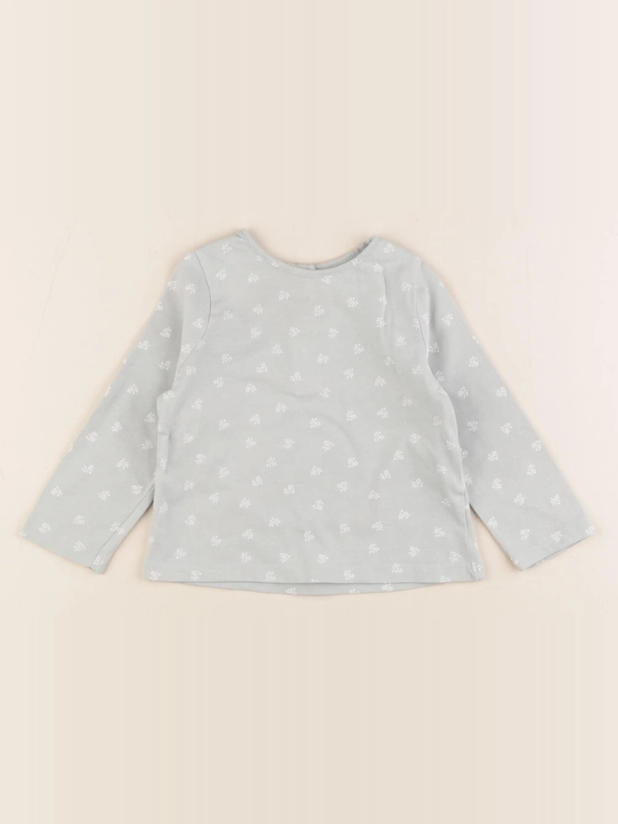 Vertbaudet - tee-shirt vert - 12 mois