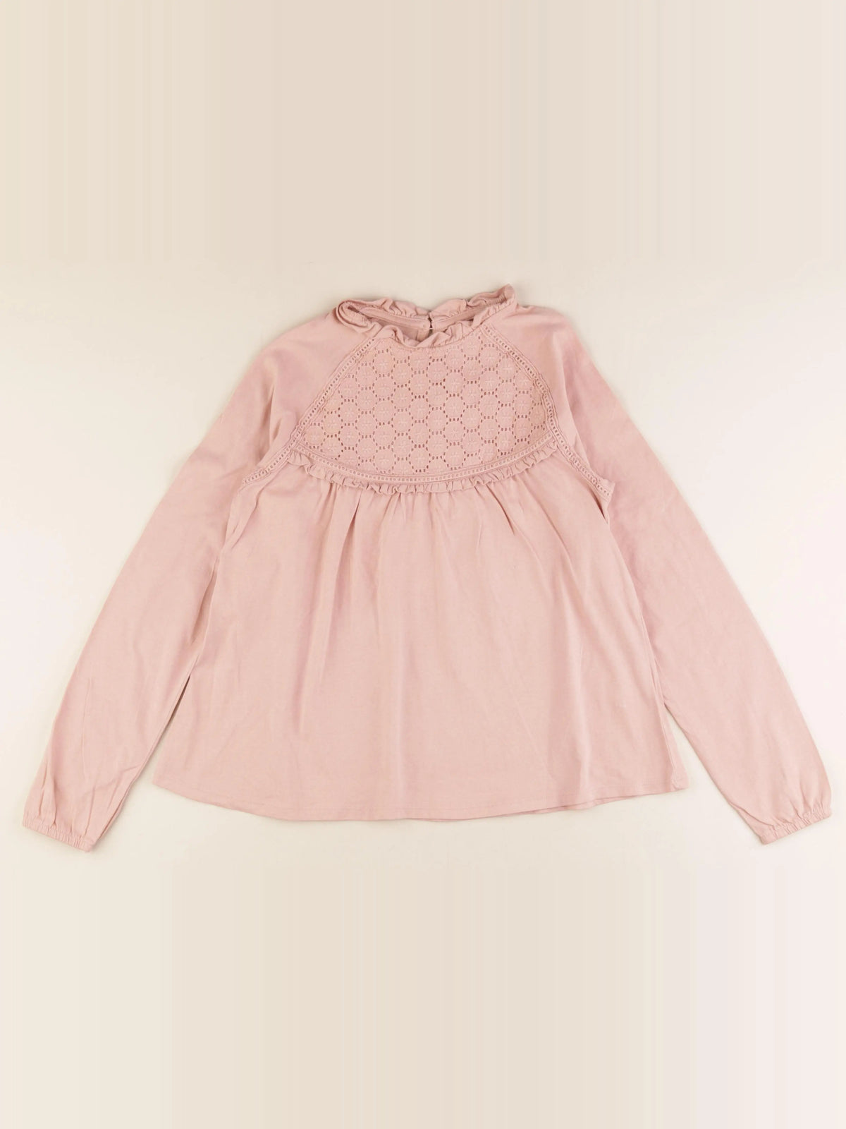 Vertbaudet - tee-shirt rose - 12 ans