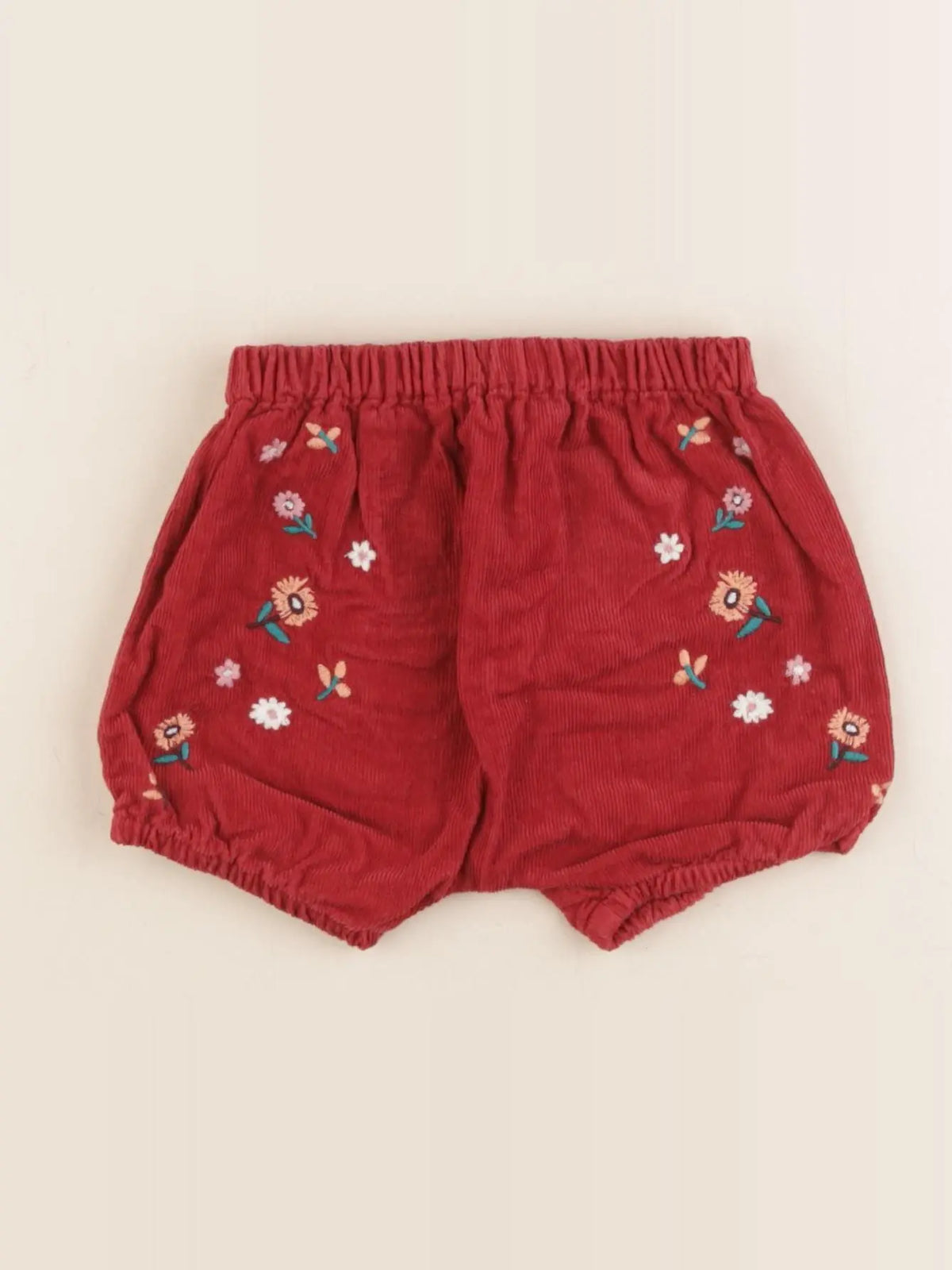 Boutchou - bloomer rouge - 3 mois