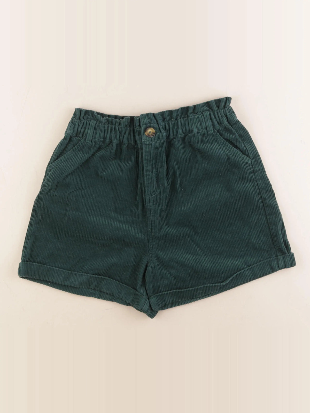 Vertbaudet - short vert - 14 ans