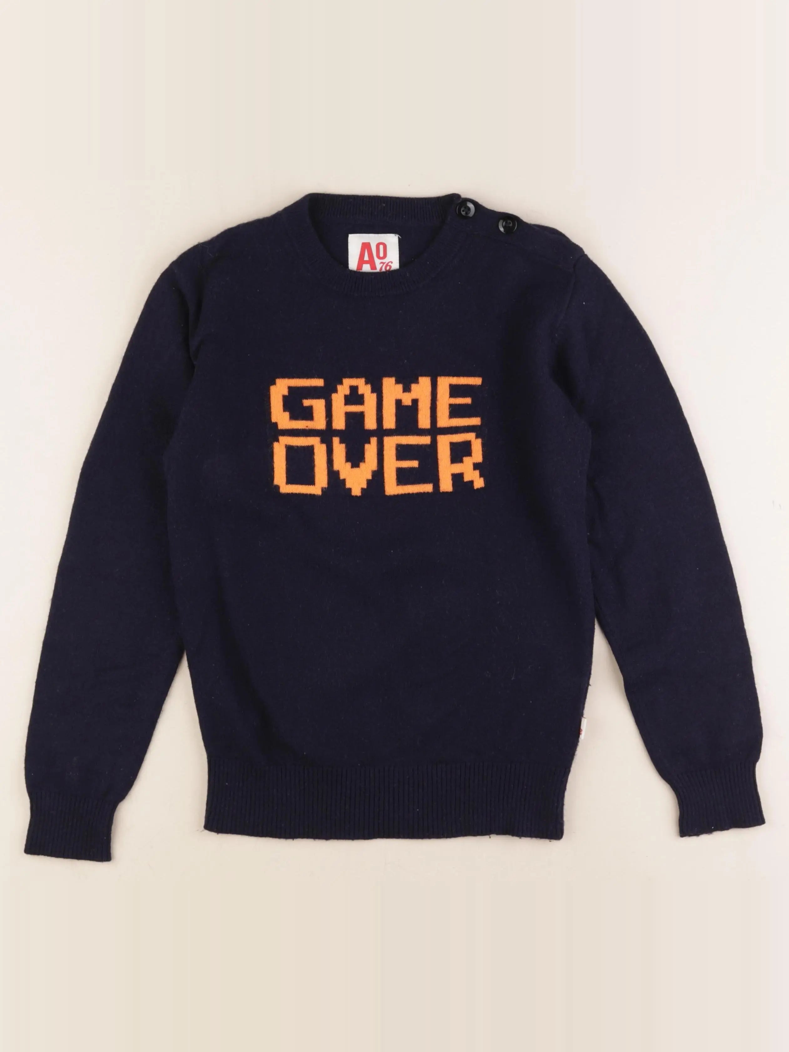 American Outfitters - pull bleu - 10 ans