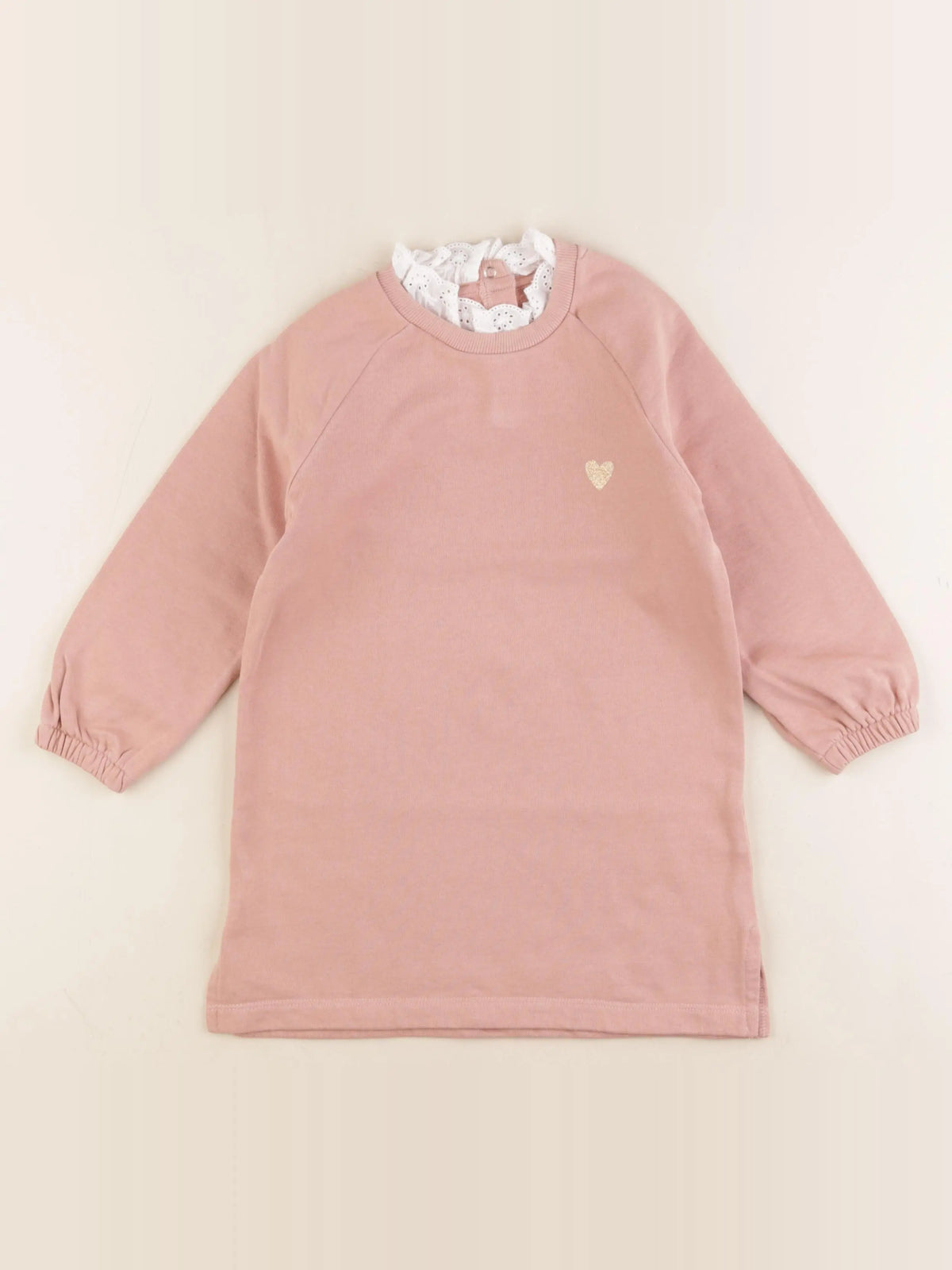 Vertbaudet - robe rose - 4 ans