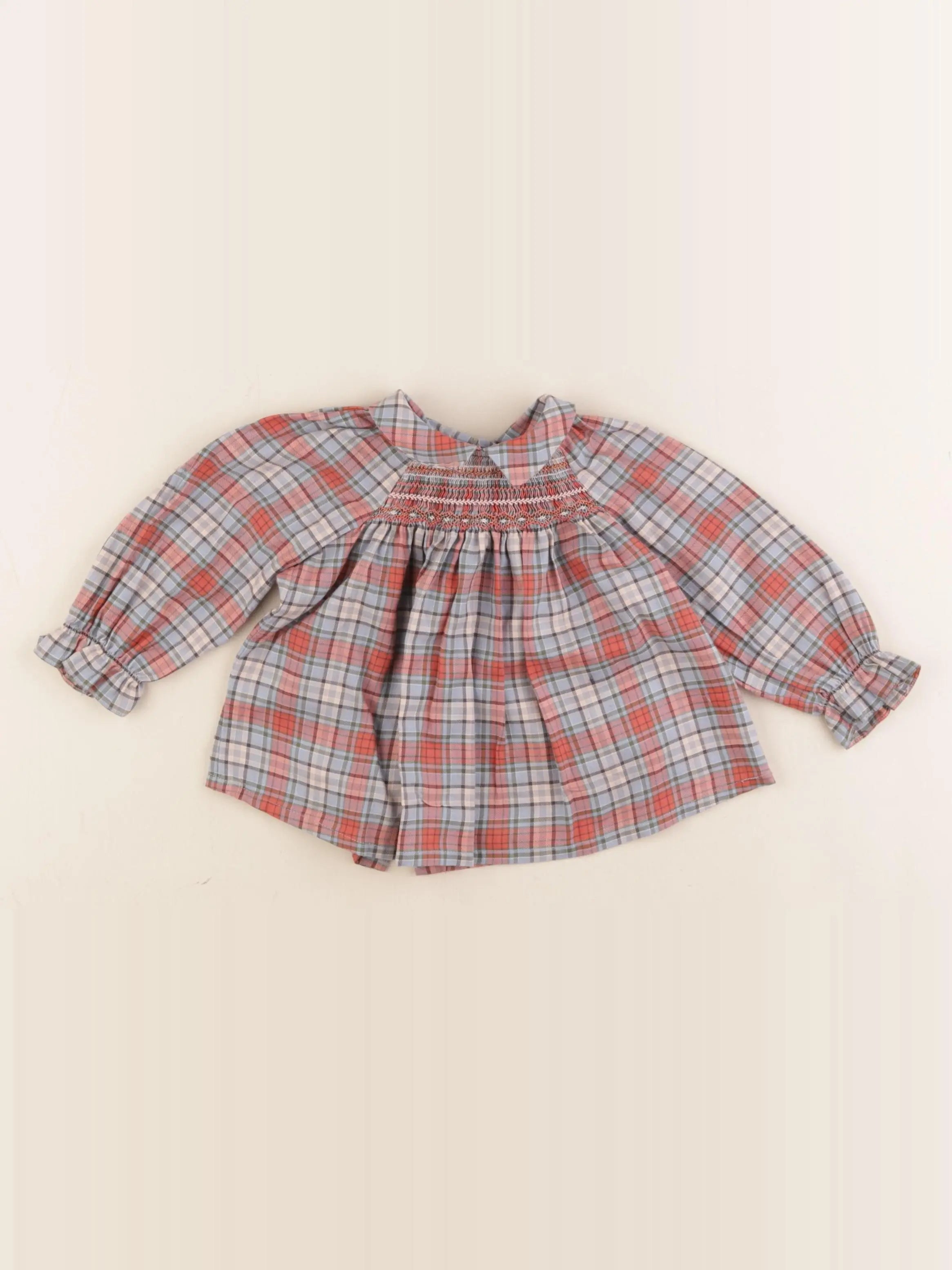 Bonpoint - blouse multicolore - 12 mois