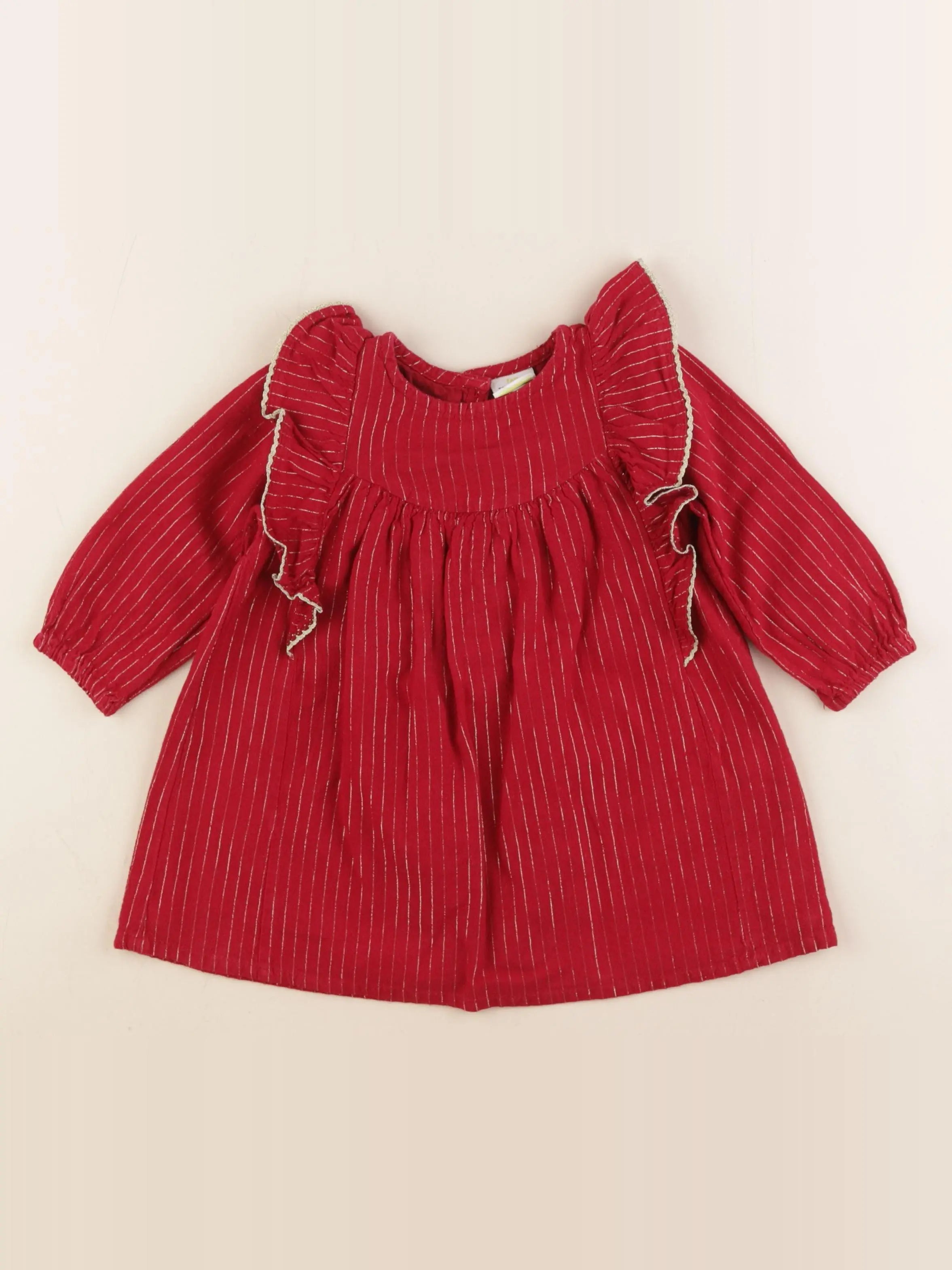 Tape à l'oeil - robe rouge - 18 mois