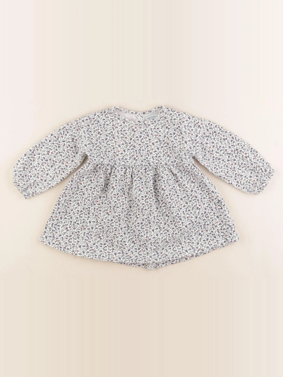 Vertbaudet - robe multicolore - 18 mois