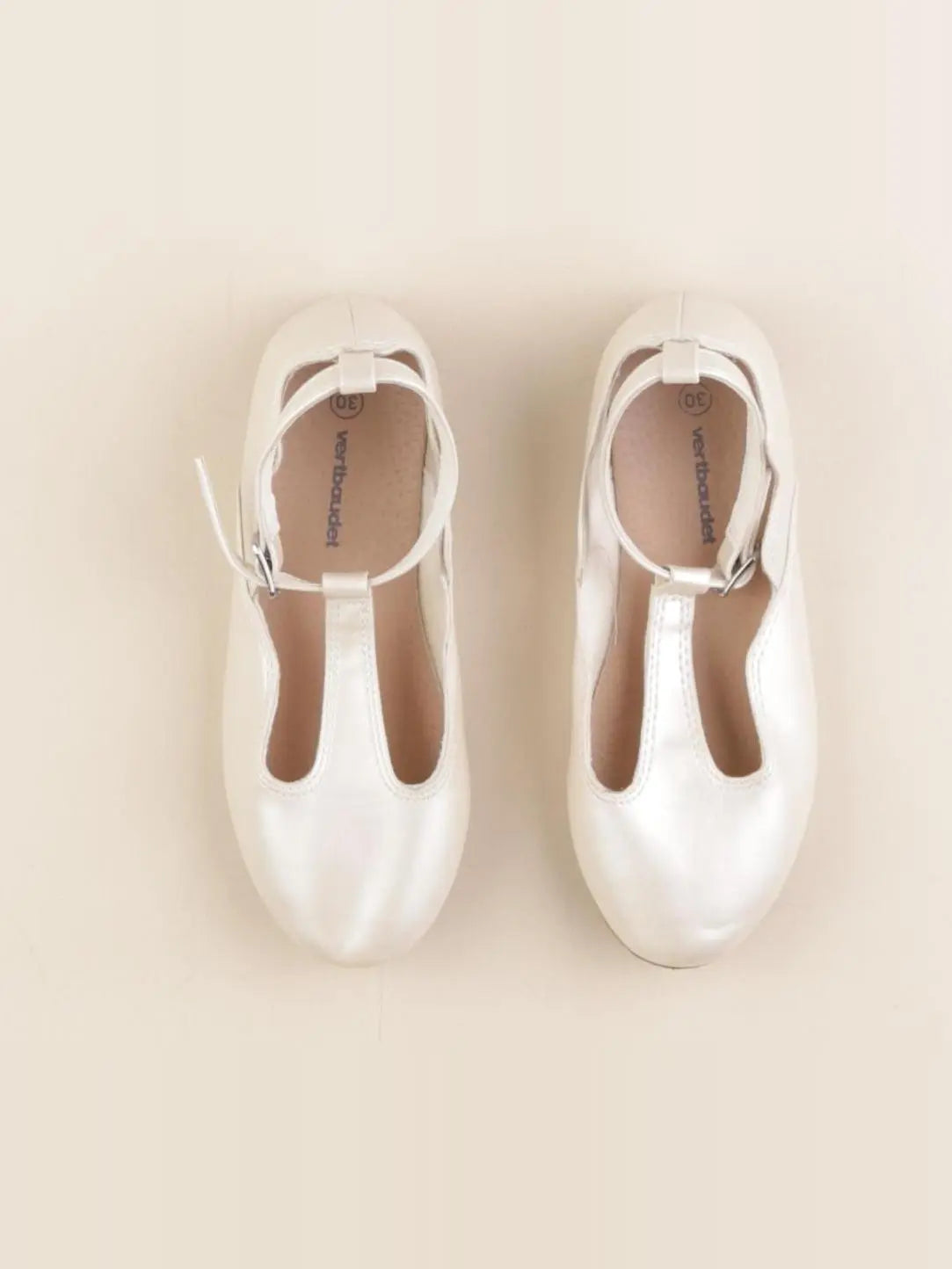 Vertbaudet - ballerines beige - pointure 30