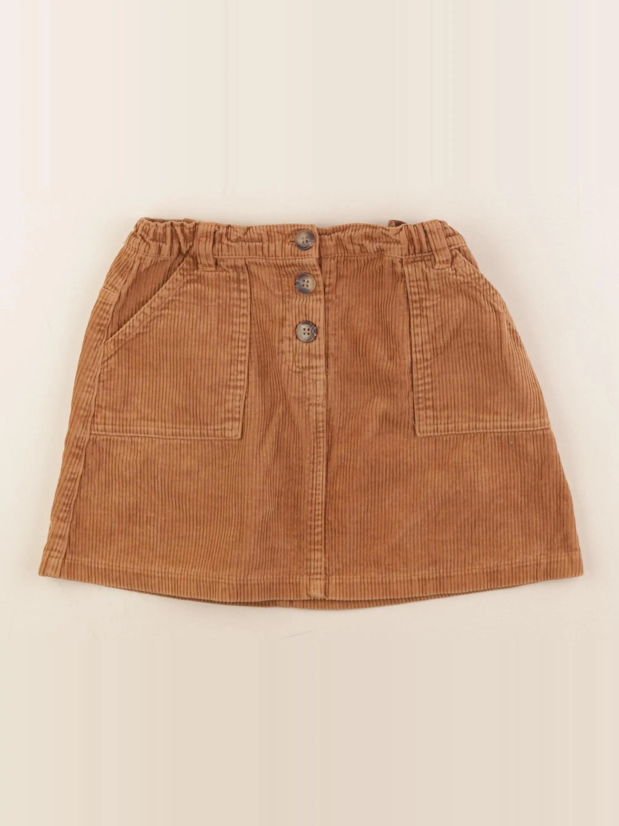 Vertbaudet - jupe marron - 10 ans