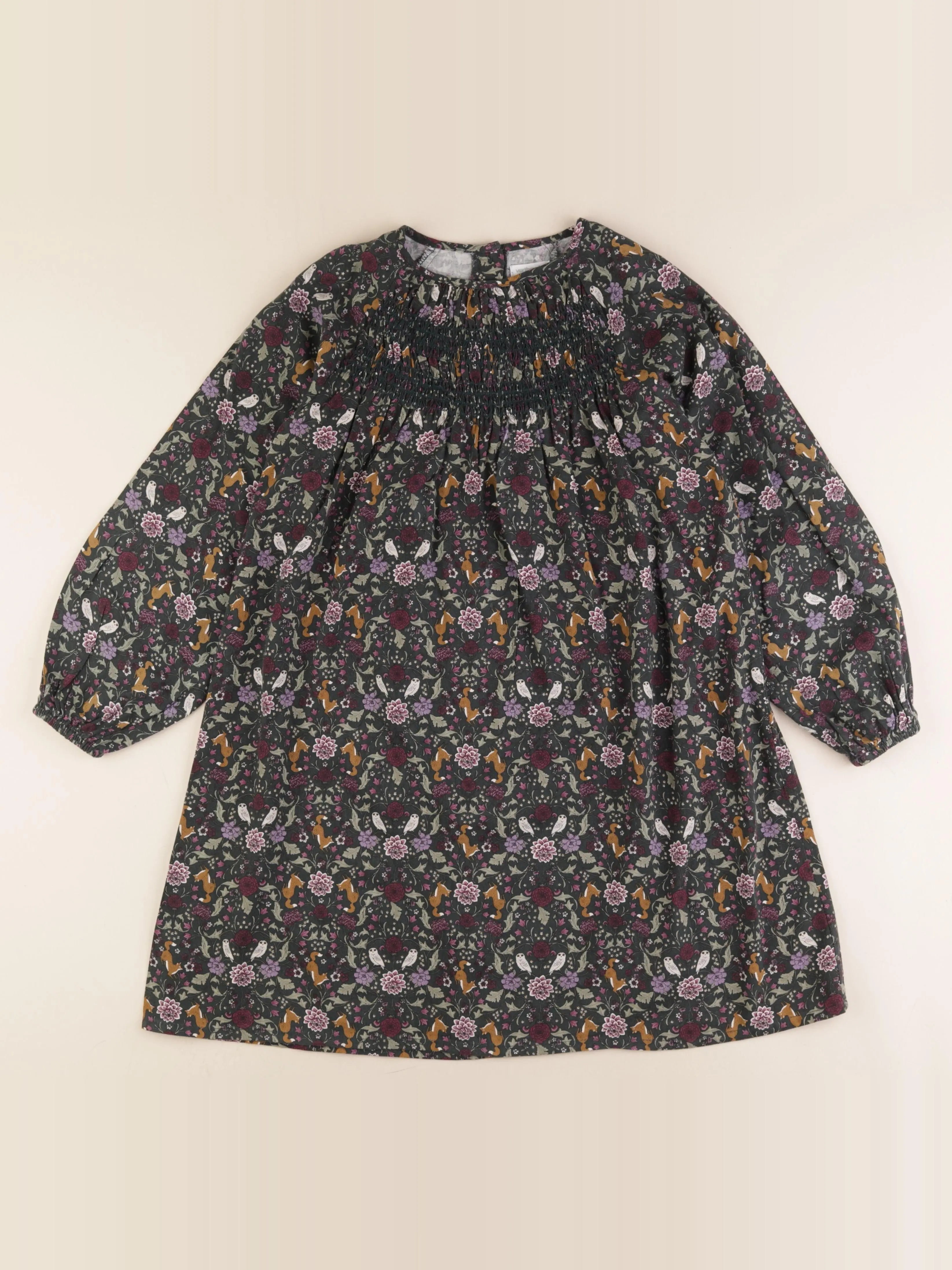 Vertbaudet - robe multicolore - 10 ans