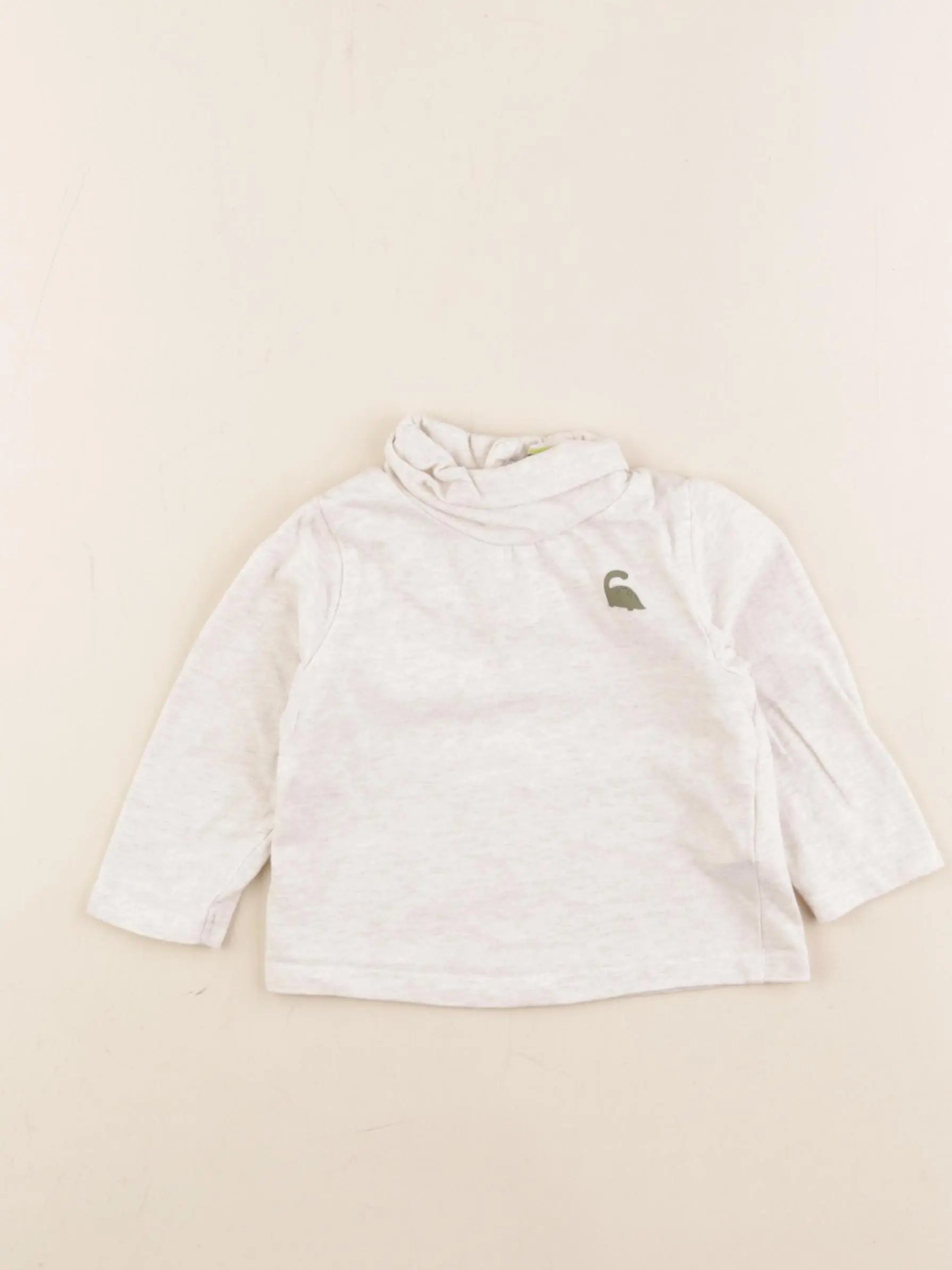 Tape à l'oeil - sous-pull beige - 6 mois