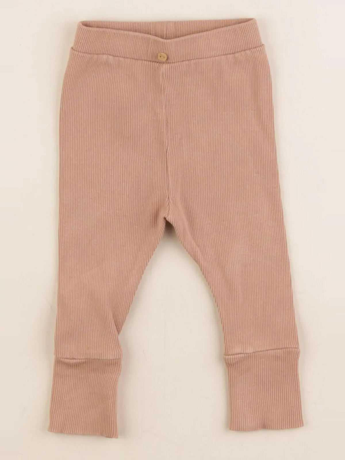 Vertbaudet - legging marron - 6 mois