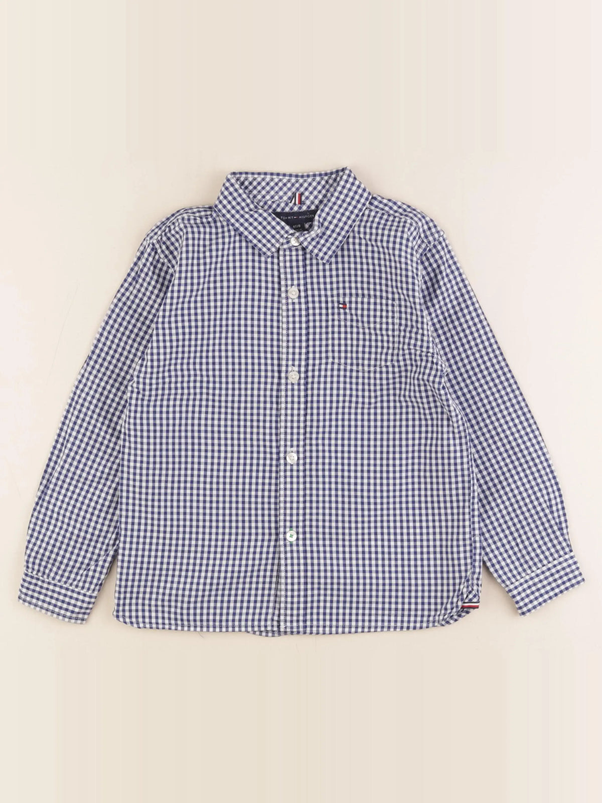 Tommy Hilfiger - chemise bleu - 4 ans