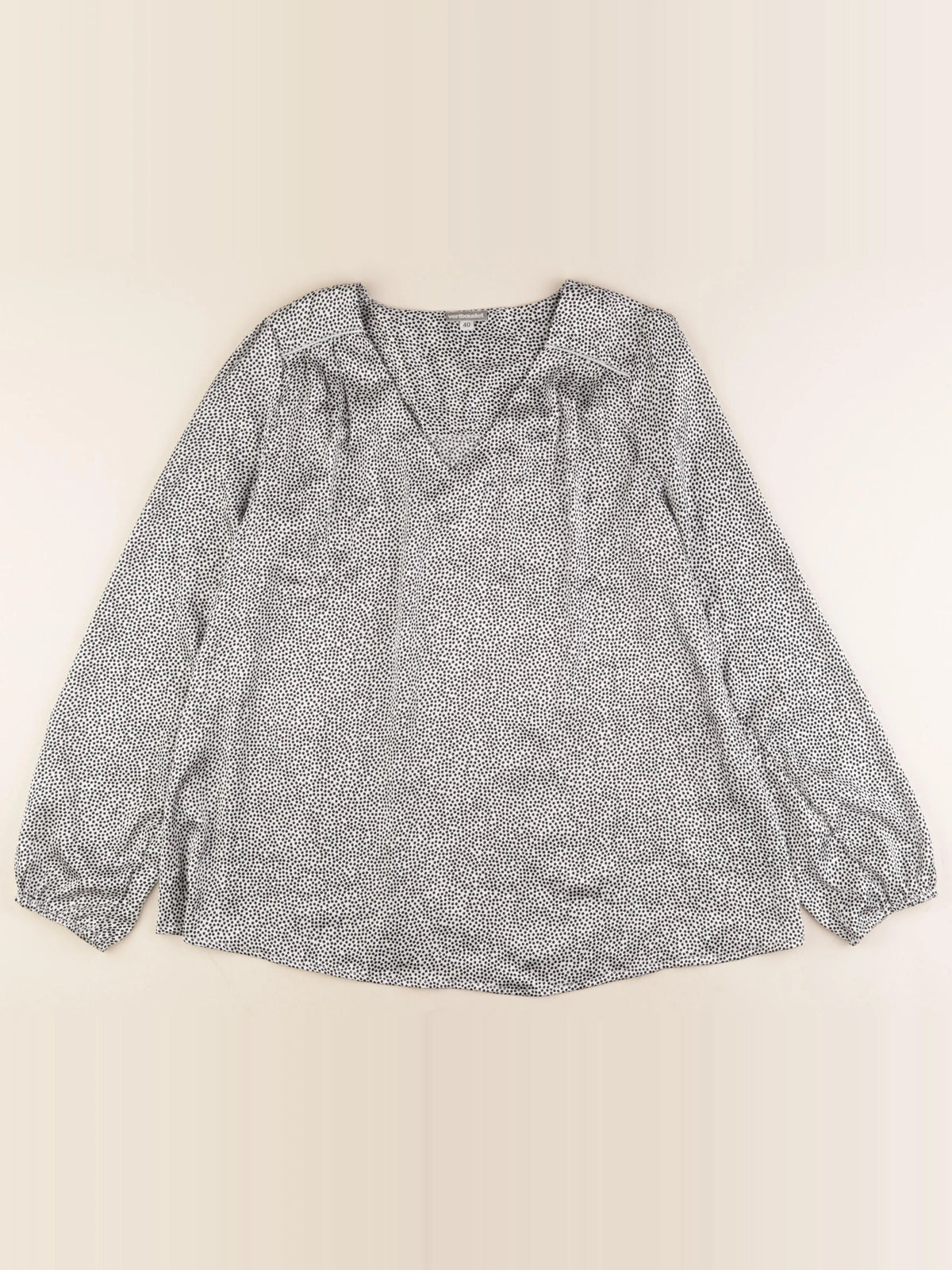 Vertbaudet - blouse grossesse noir, blanc - 40