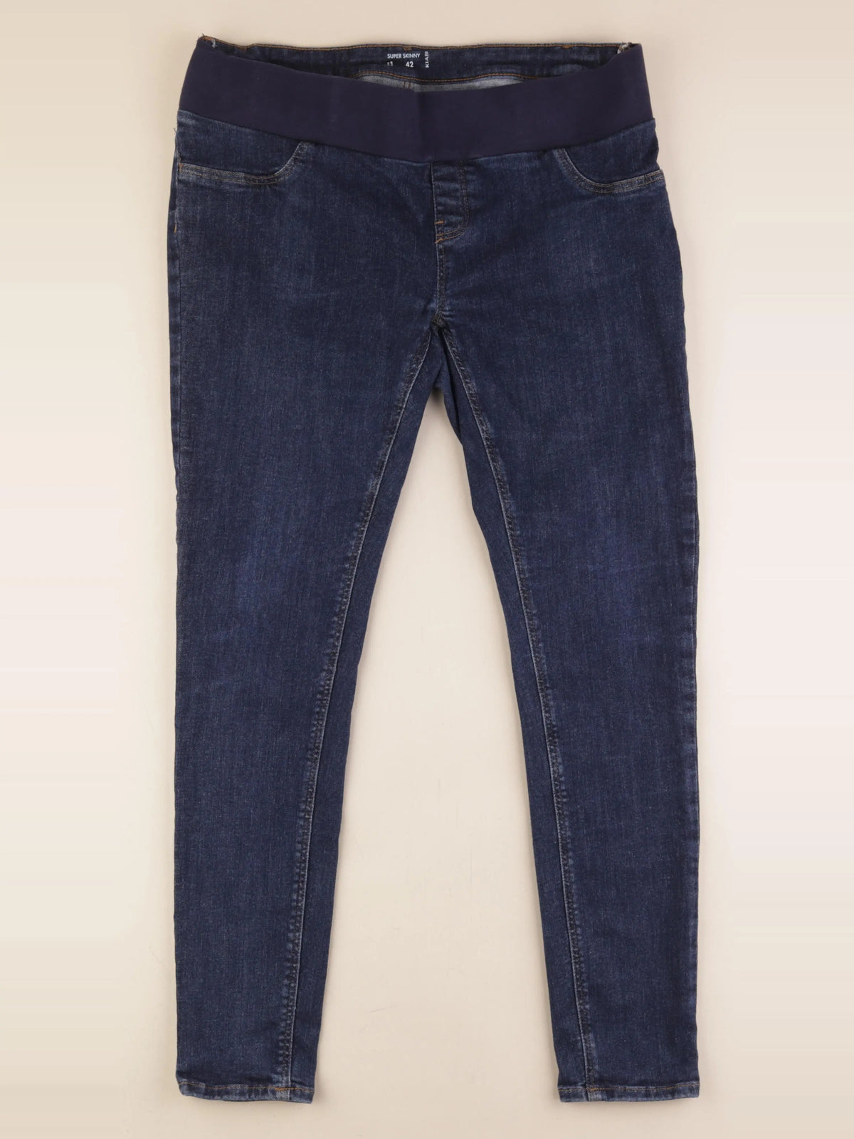 Kiabi - jean grossesse bleu - 42
