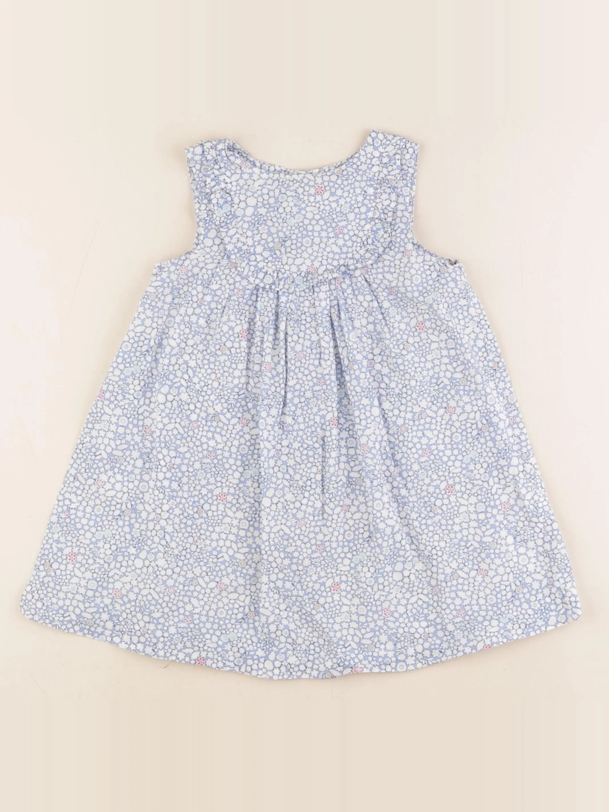 Jacadi - robe liberty bleu - 36 mois