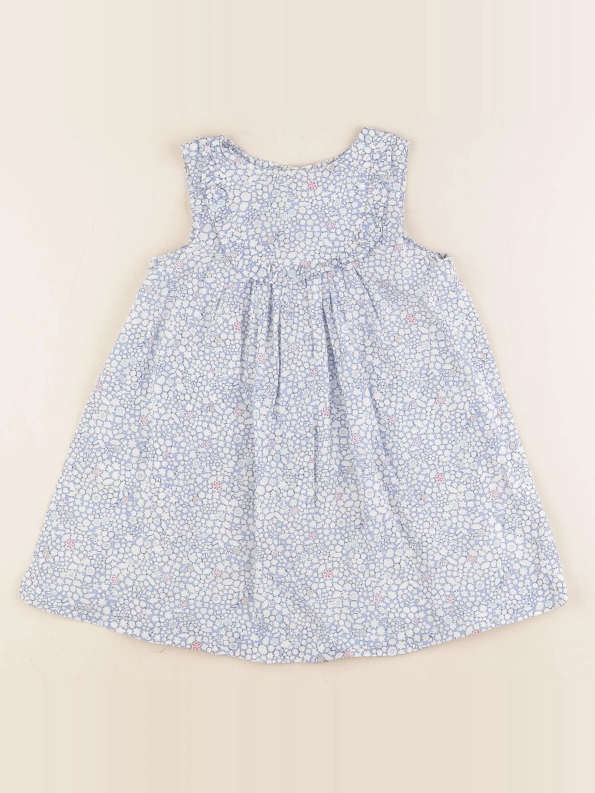 Jacadi - robe liberty bleu - 36 mois