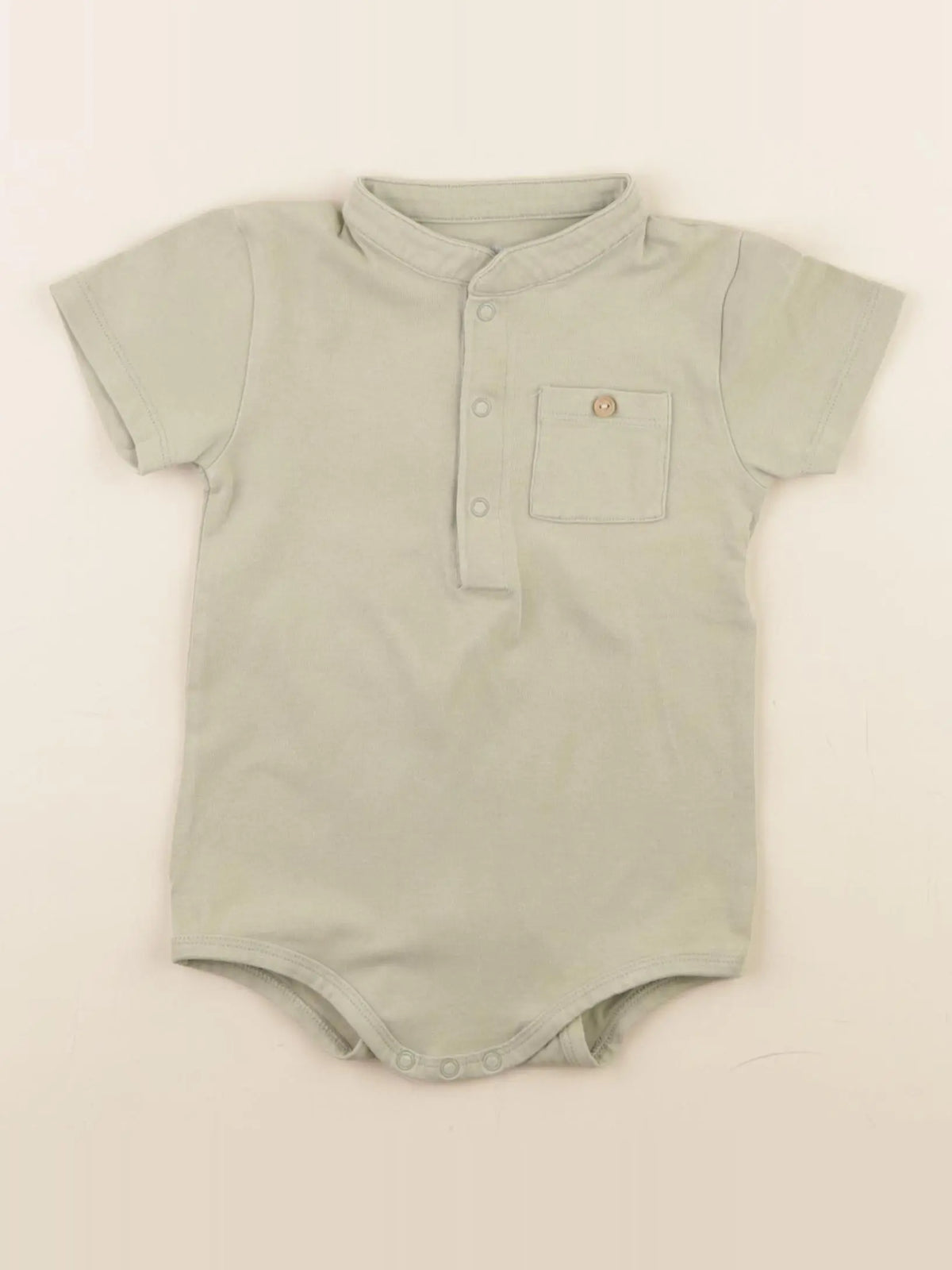 Vertbaudet - body à col vert - 24 mois