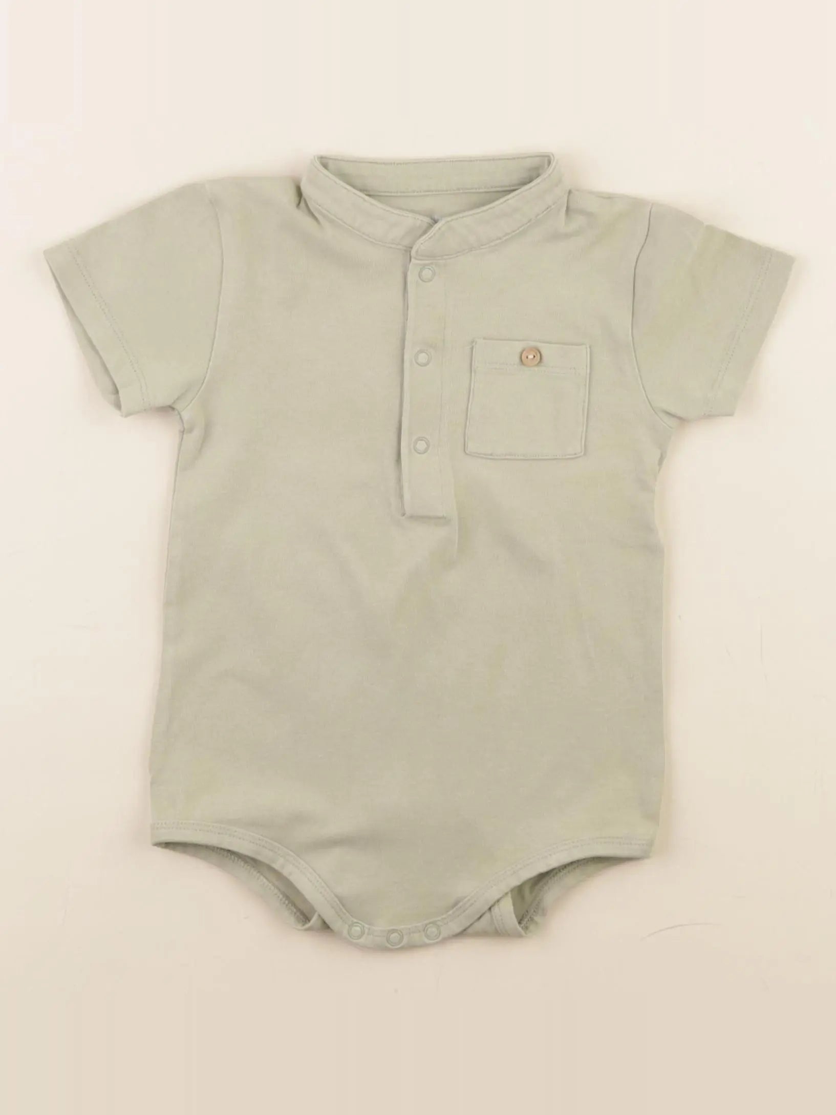 Vertbaudet - body à col vert - 24 mois