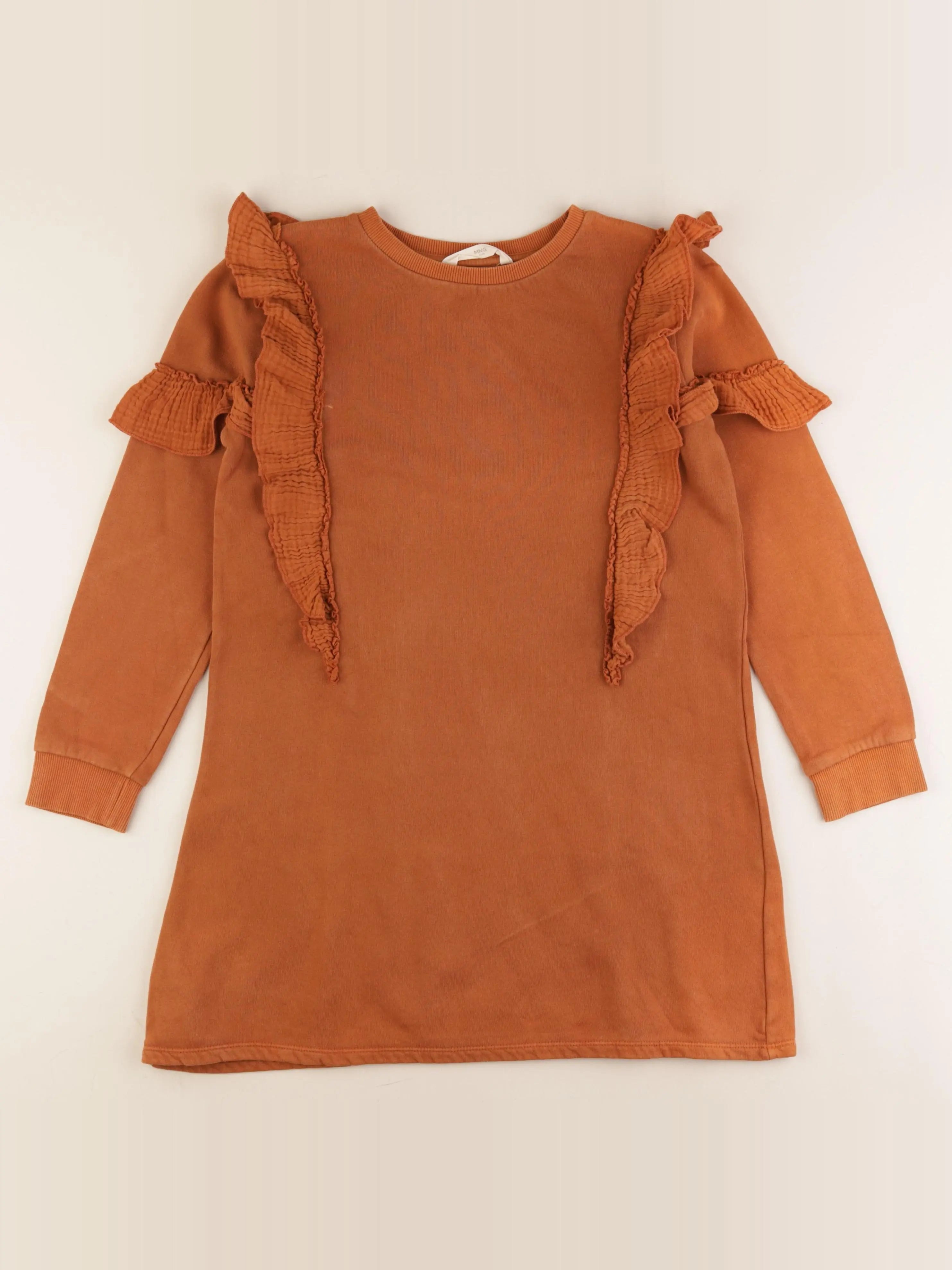 Mango - robe marron - 9 ans