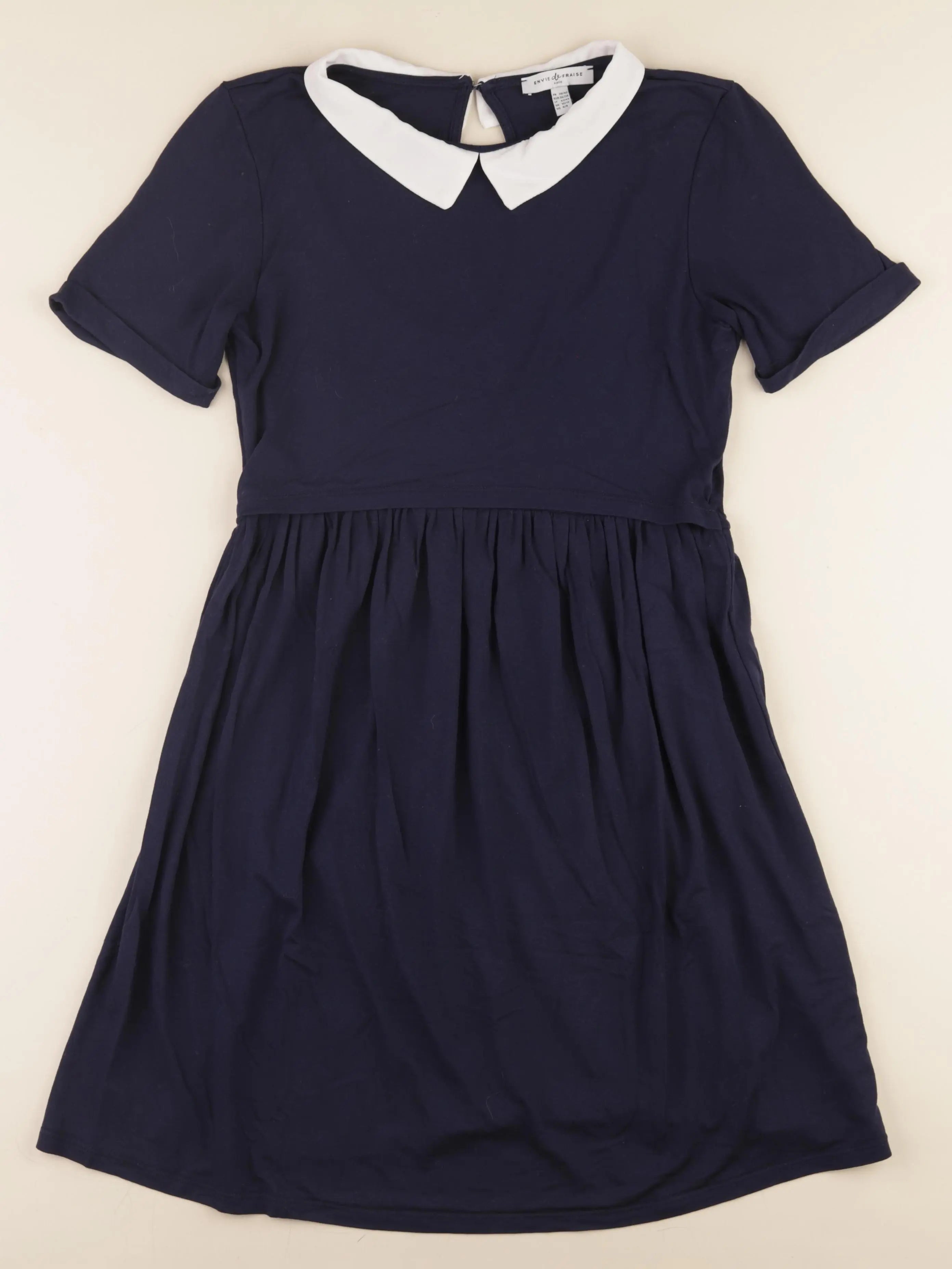 Envie de fraise - robe allaitement bleu - 38 à 40